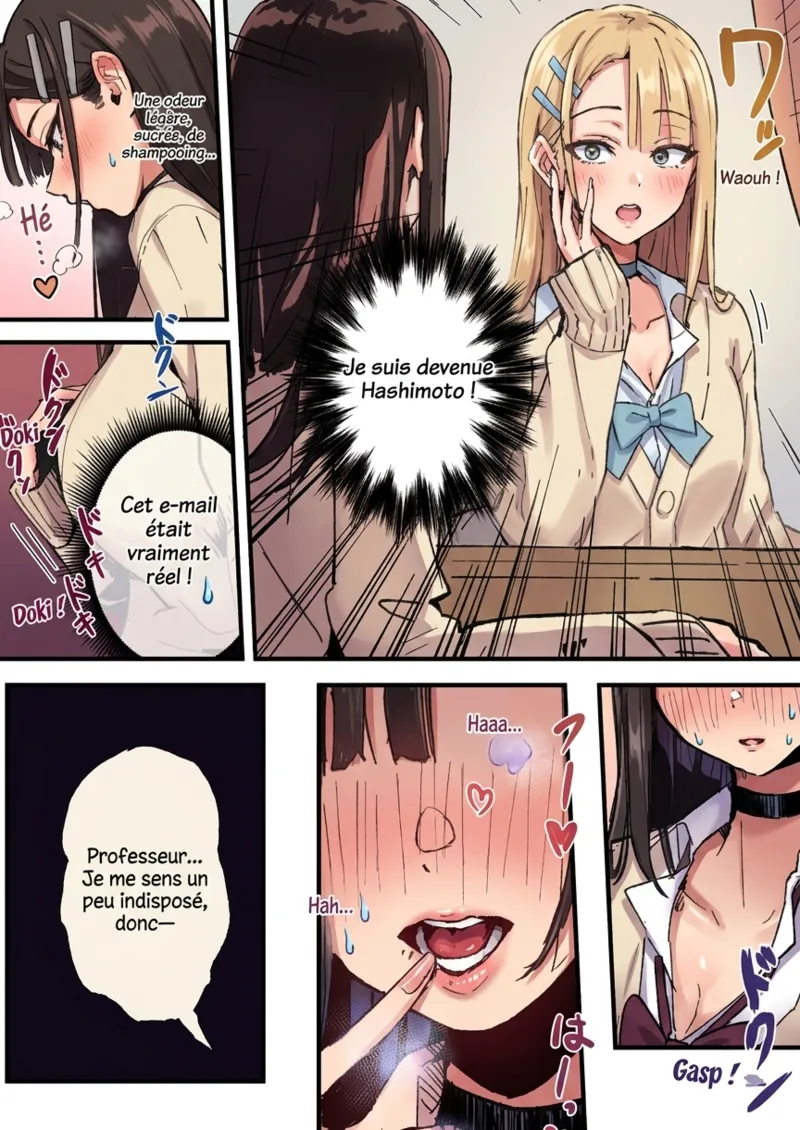 [Hachi Hacchi (Hee Hachi)] Shinjinsei ~Akogare no Classmate Hen~ | New Life: The Classmate I Admire [French] [IA Translation] imagen número 9