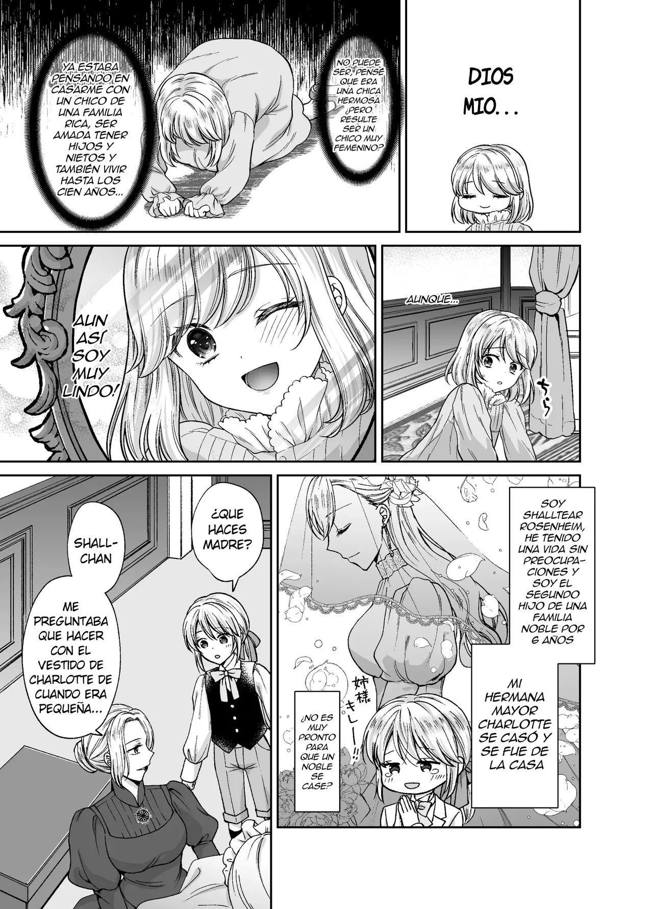 Bishounen ni Tensei Shitanode Ukkari Josou Shitara , Ou Otouto Denka ni Yome ga Sareta Ken [Delnero] [Spanish] 이미지 번호 8