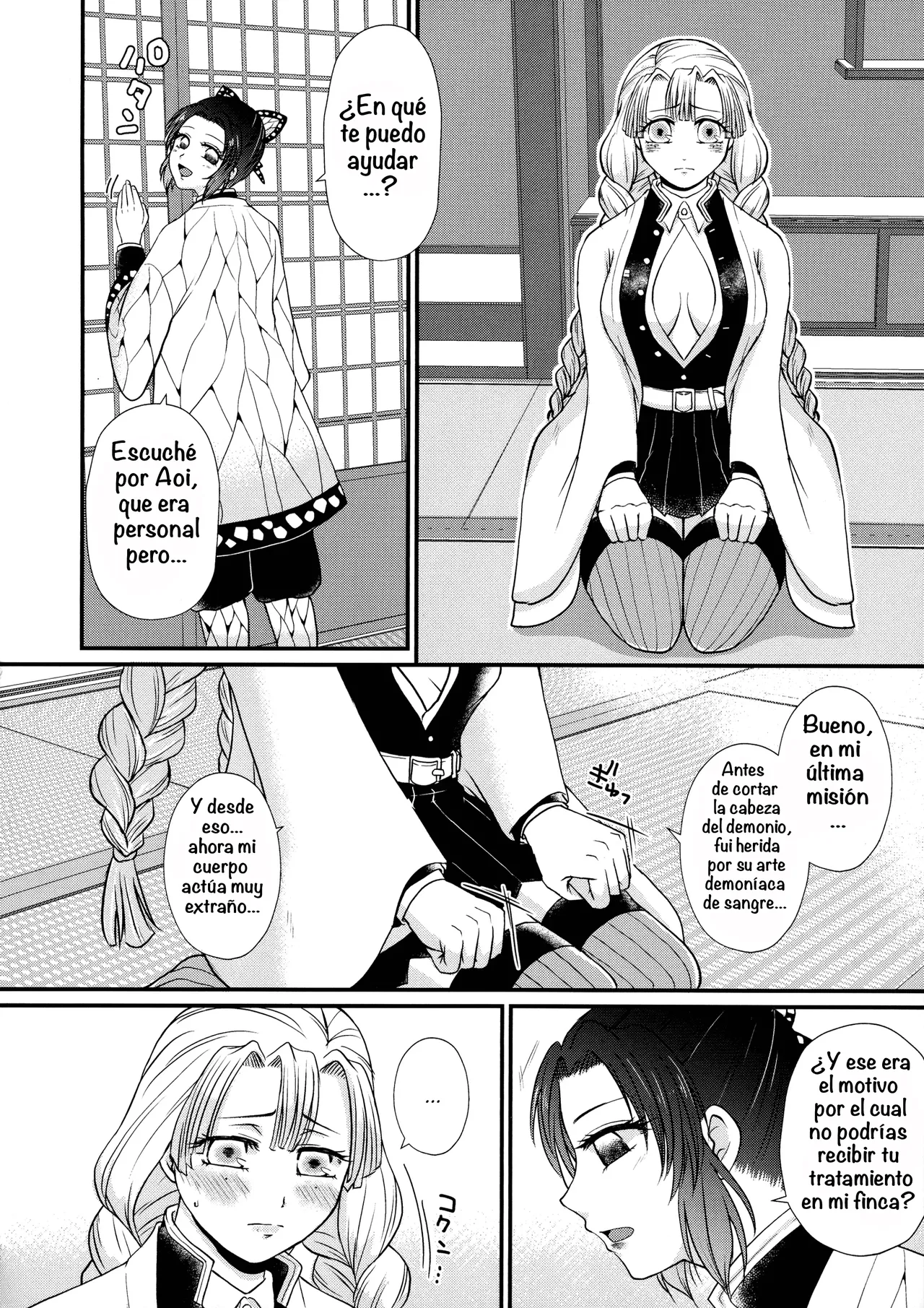 (C103) [AYAMEYA (Iori Ayaka)] Gotsugou! Futanari Kekkijutsu (Kimetsu no Yaiba) [Spanish] [Amaterasu] image number 6