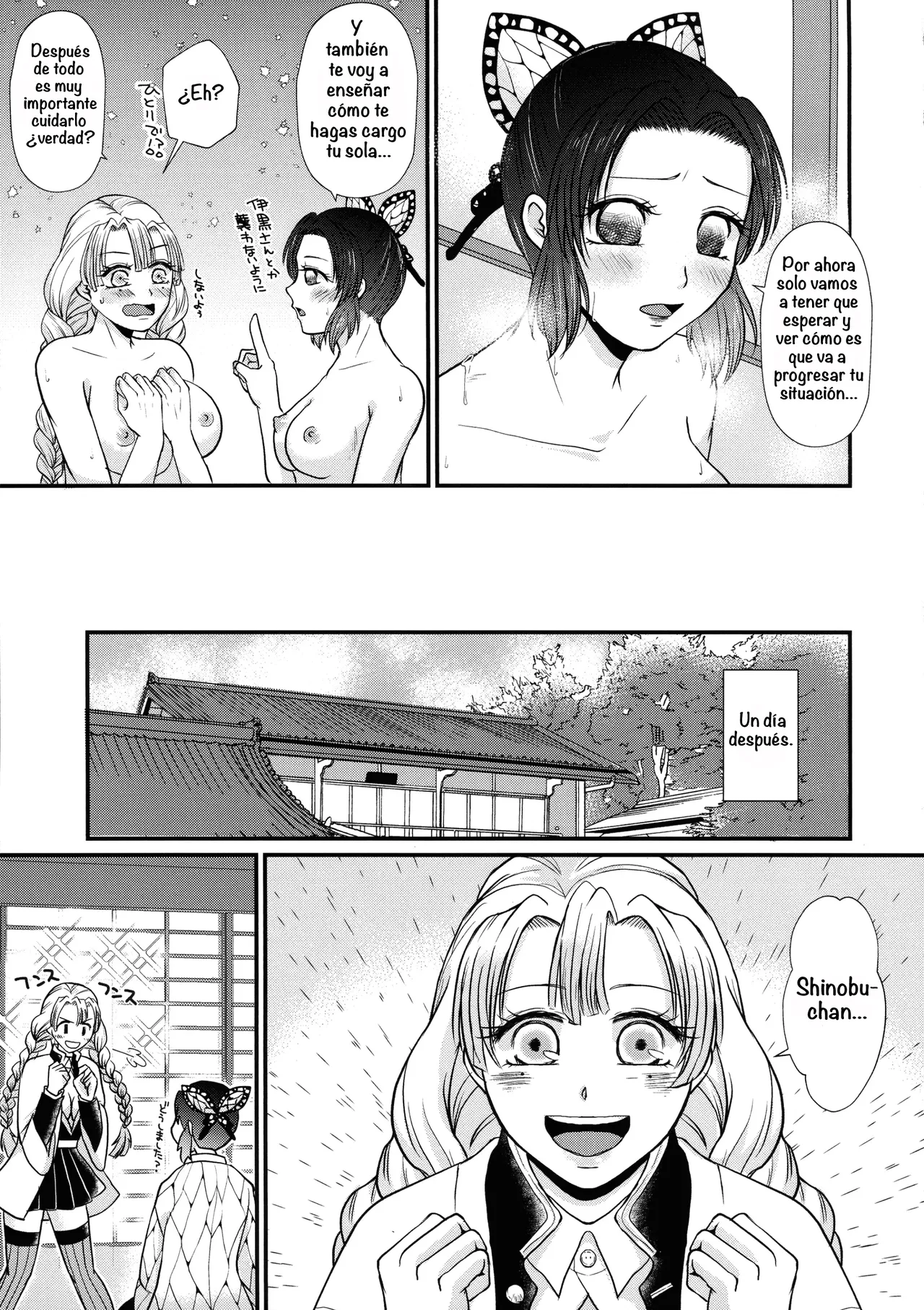 (C103) [AYAMEYA (Iori Ayaka)] Gotsugou! Futanari Kekkijutsu (Kimetsu no Yaiba) [Spanish] [Amaterasu] image number 21
