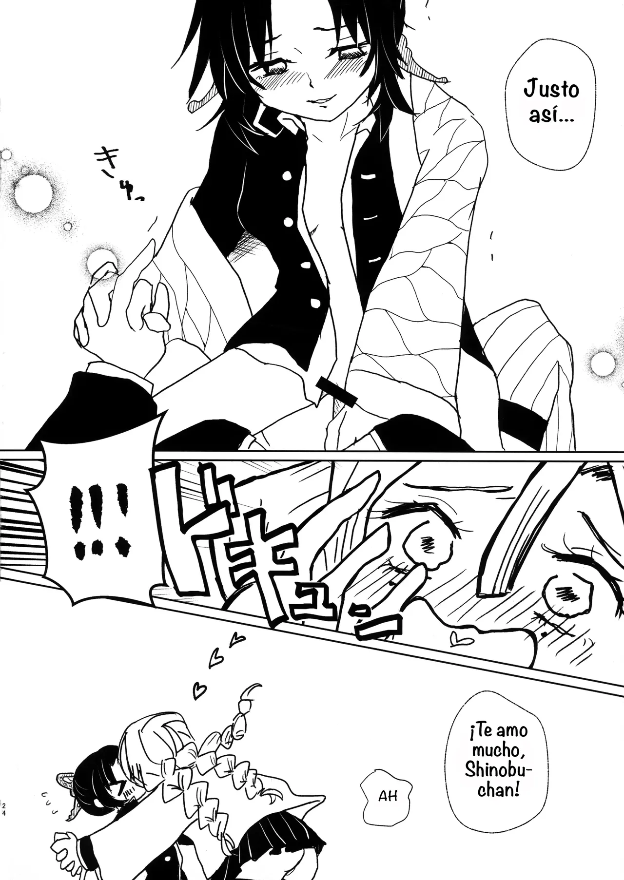 (C103) [AYAMEYA (Iori Ayaka)] Gotsugou! Futanari Kekkijutsu (Kimetsu no Yaiba) [Spanish] [Amaterasu] image number 24