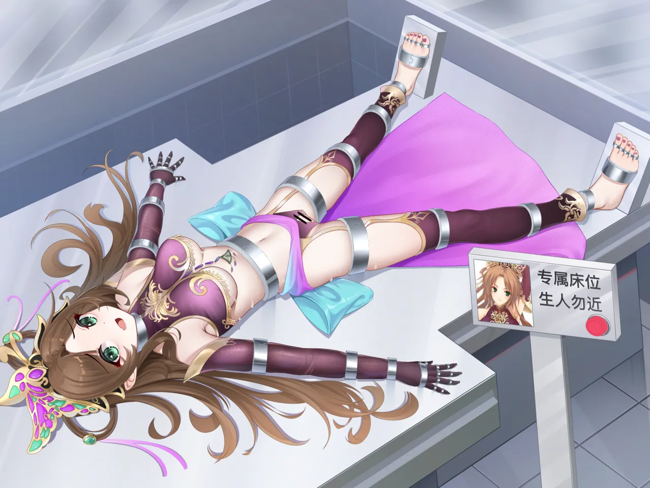 (ranose)The torture bed just mad for her 15eme image