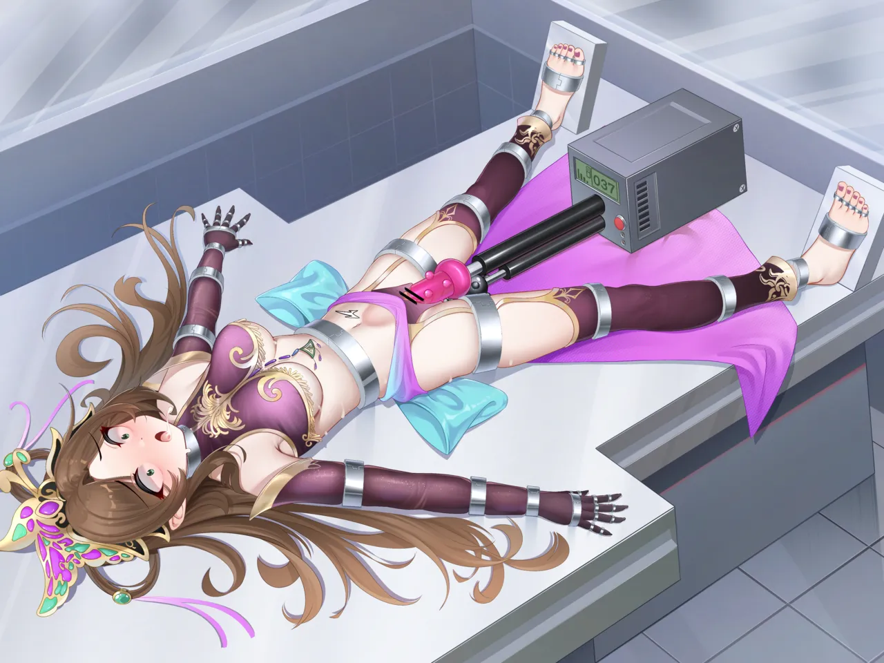 (ranose)The torture bed just mad for her 19eme image