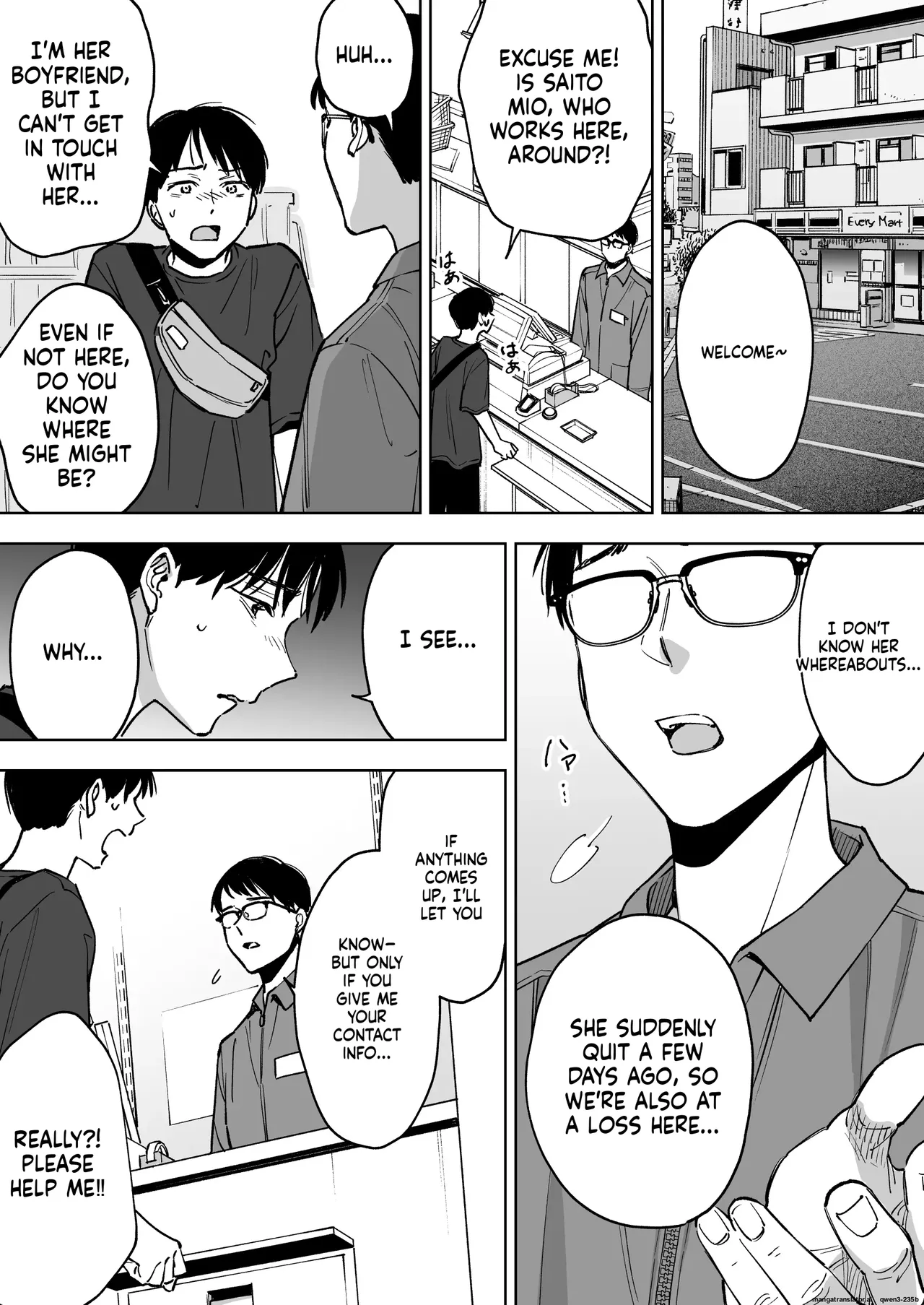 [Marsmallow Dan] My Cashier Girlfriend ~The Reason I, Who Was Working for My Boyfriend’s Sake, Became the Store Manager’s Sex Toy~ numero di immagine  35