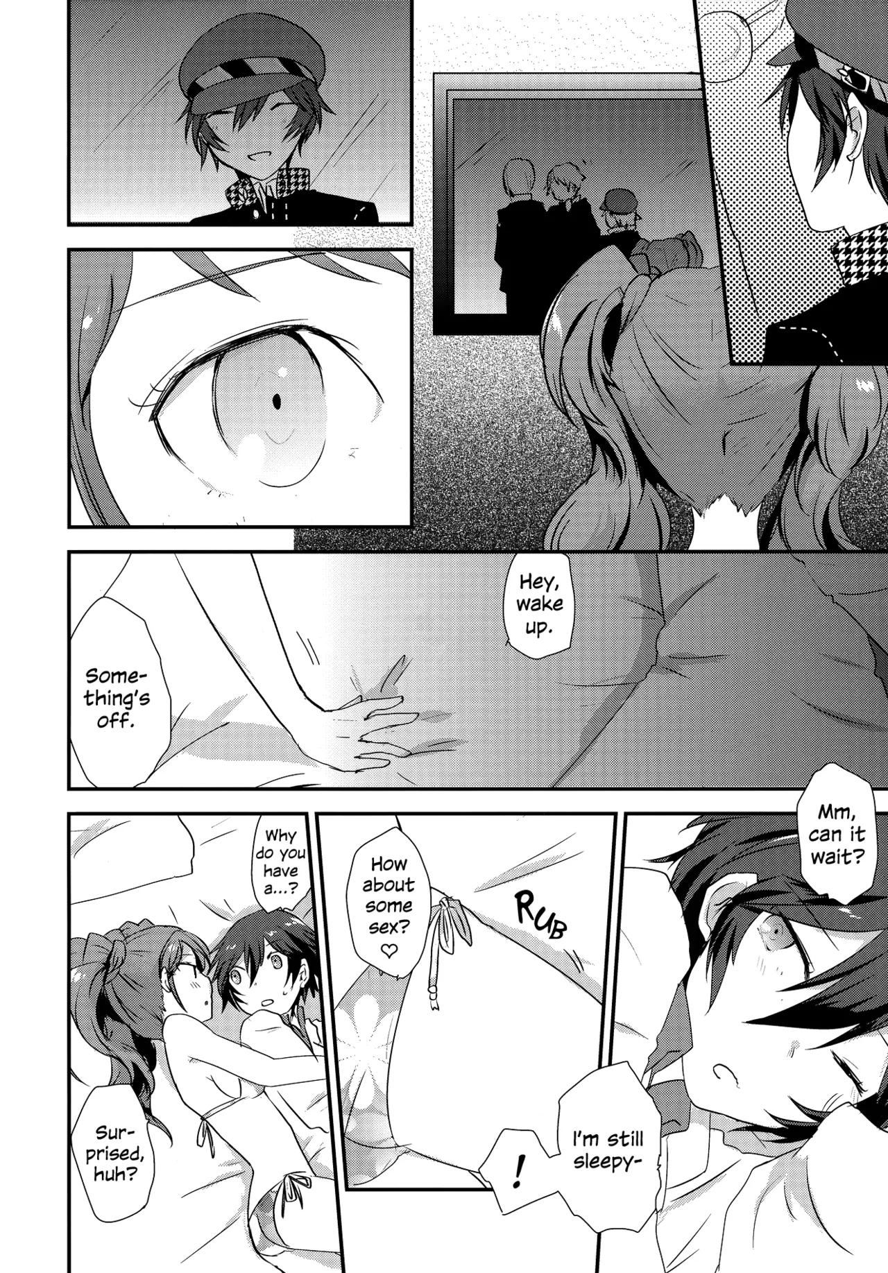 (Futaket 12) [MEGANE81 (Shinocco)] Otona no Tochuu | Girlishness (Persona 4) [English] 画像番号 3