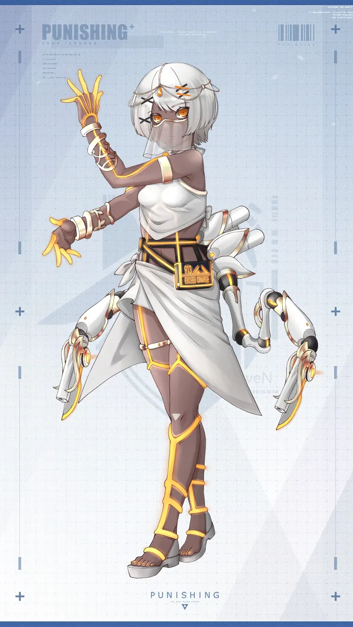 [Xiaohua] Twitter Sofia Images (Punishing- Gray Raven)[咕哒咕哒个人汉化] изображение № 17