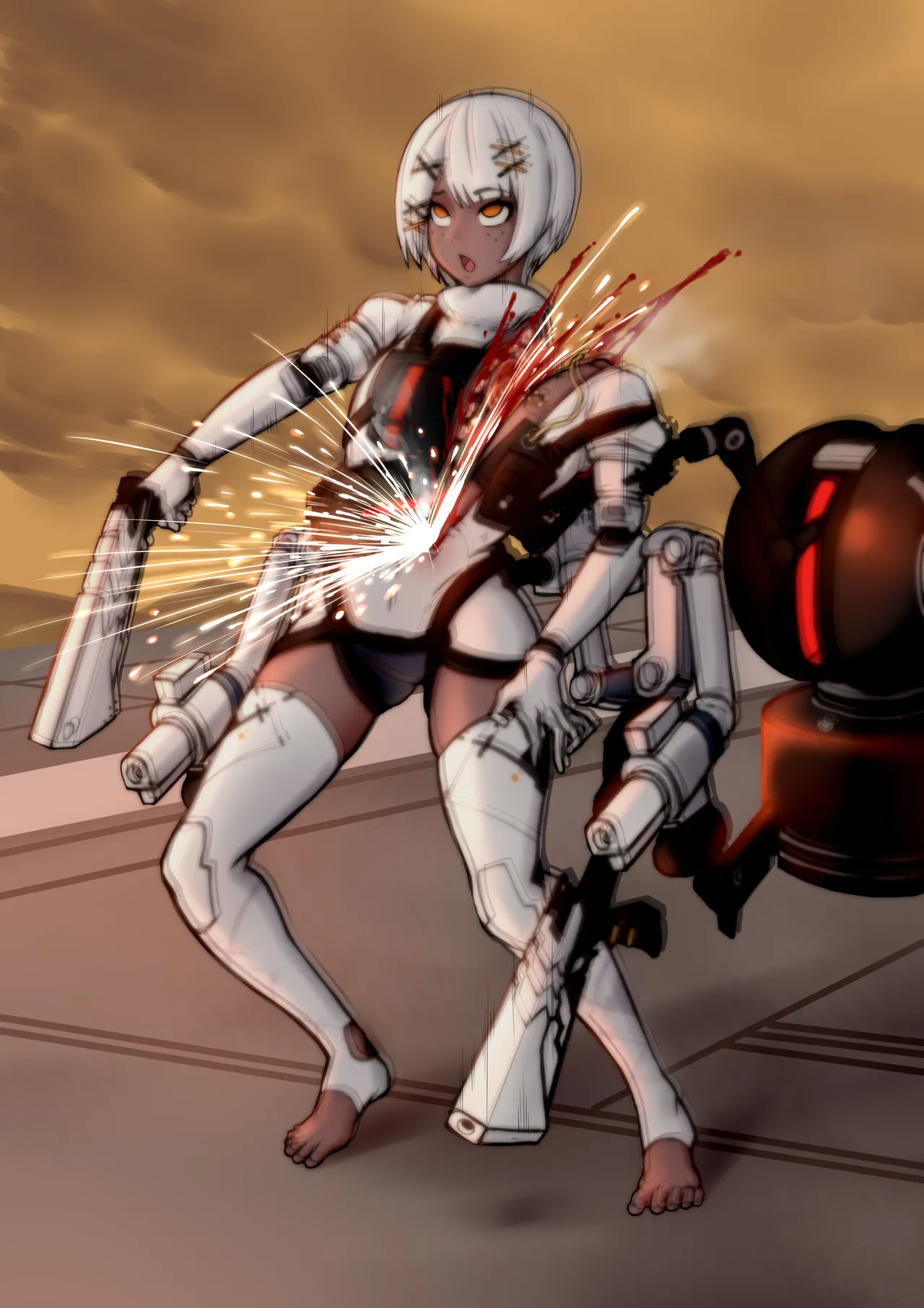 [Xiaohua] Twitter Sofia Images (Punishing- Gray Raven)[咕哒咕哒个人汉化] изображение № 86