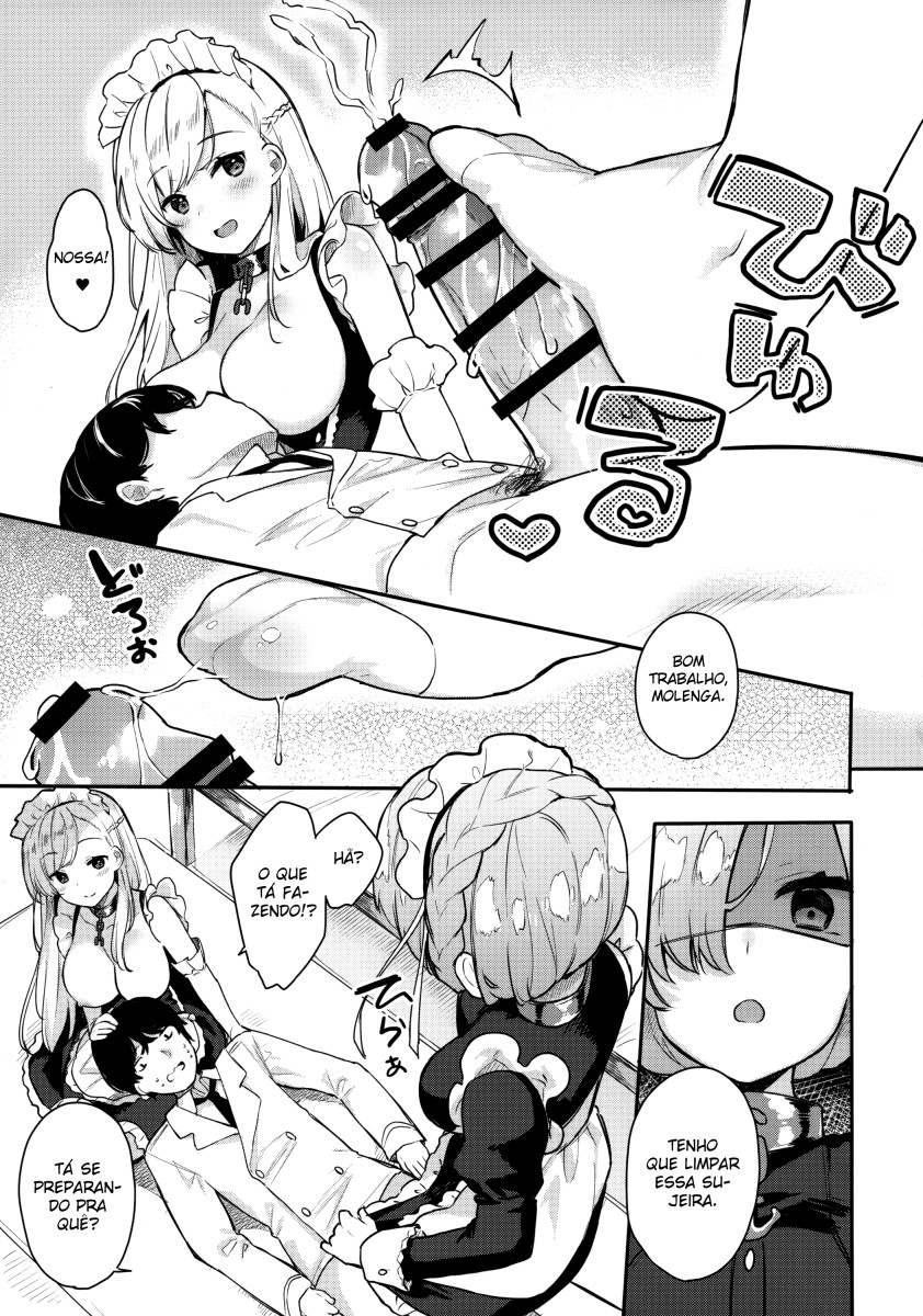 (COMIC1☆13) [Hobukuro! (Bekotarou)] Gohoushi no Itashikata. (Azur Lane) [Portuguese-BR] Bildnummer 9
