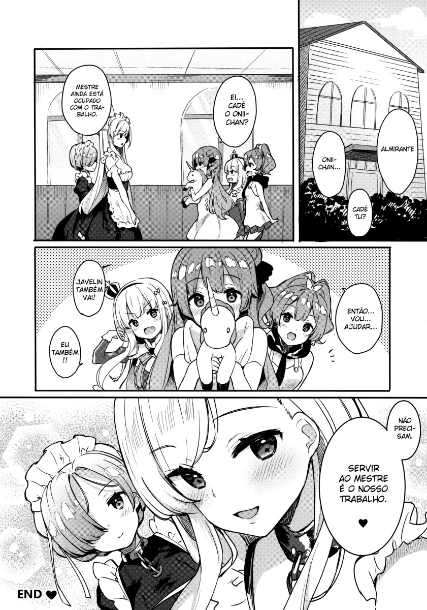 (COMIC1☆13) [Hobukuro! (Bekotarou)] Gohoushi no Itashikata. (Azur Lane) [Portuguese-BR] Bildnummer 18