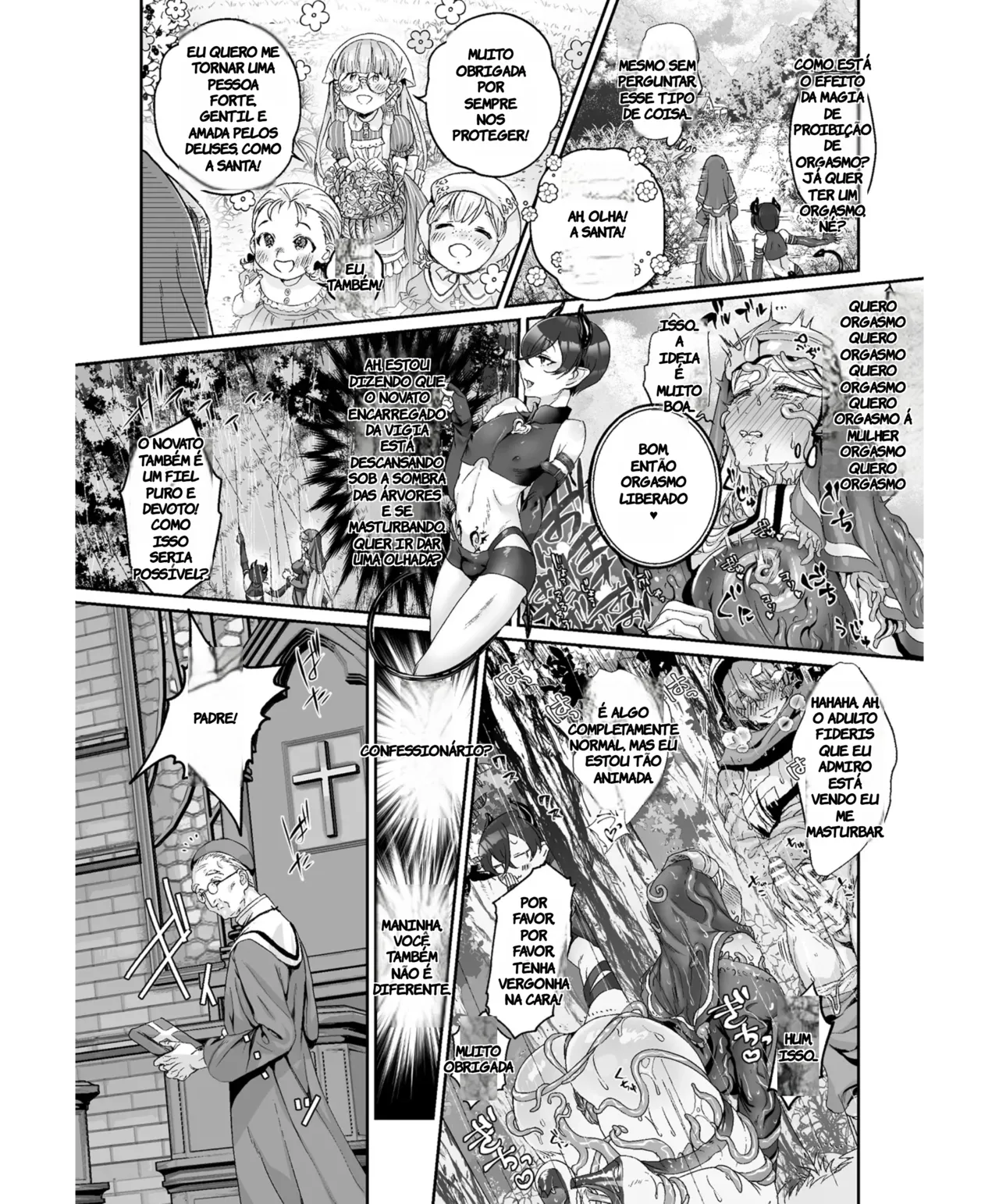 [Uekino Aroe] Shuni Seijo no Iru Machi (Kukkoro Heroines Vol. 15) [Portuguese-BR] (TR-112) [Digital] 图片编号 10