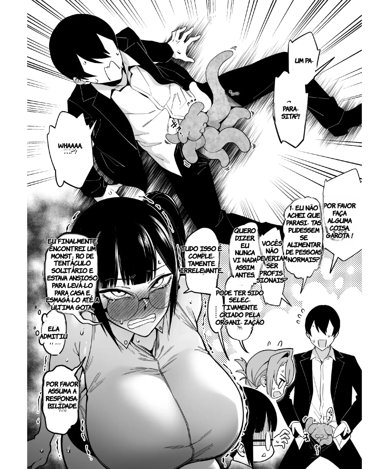 [F.W.ZHolic (FAN)] Otonari-san wa Yami Soshiki ni Nikutai Kaizou sareta Moto Seigi Sentai Member deshita 3 [Portuguese-BR] (TR-115) [Decensored] [Digital] 画像番号 29