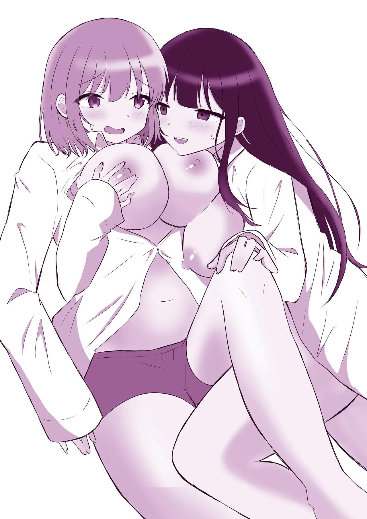 [Deisui Nenne] Ore-tachi ga Yuri ni Naru Nante 2 图片编号 2