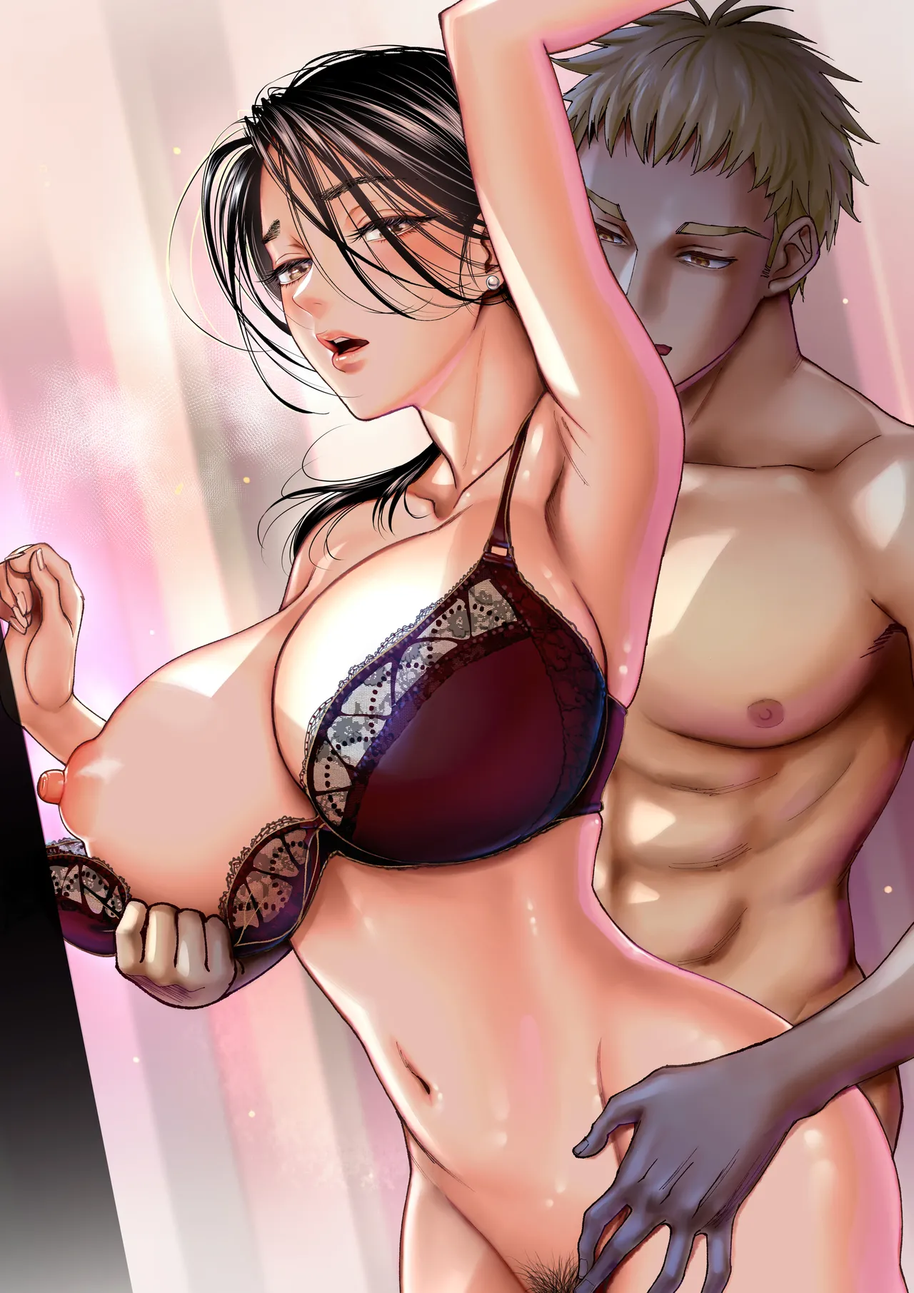 [Miyabi] Tsuma no Gohoushi [Chinese] [COW个人汉化/去码] 图片编号 2