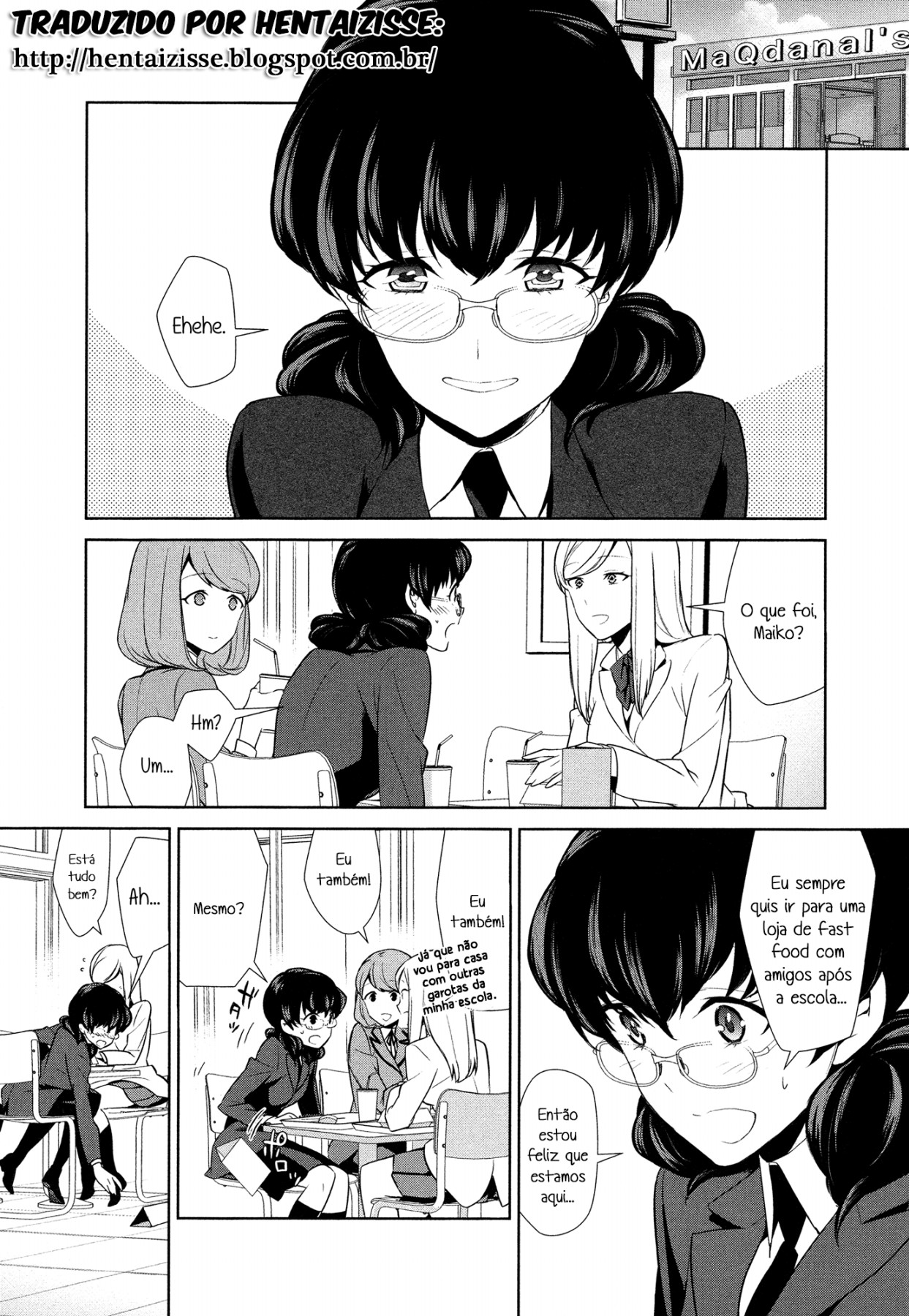 [Comaku] Watashi no Shumi tte Hen desu ka? |  Meu hobby é estranho? Ch. 5 (L -Ladies & Girls Love- 08) [Portuguese-BR] [HentaiZisse] image number 1