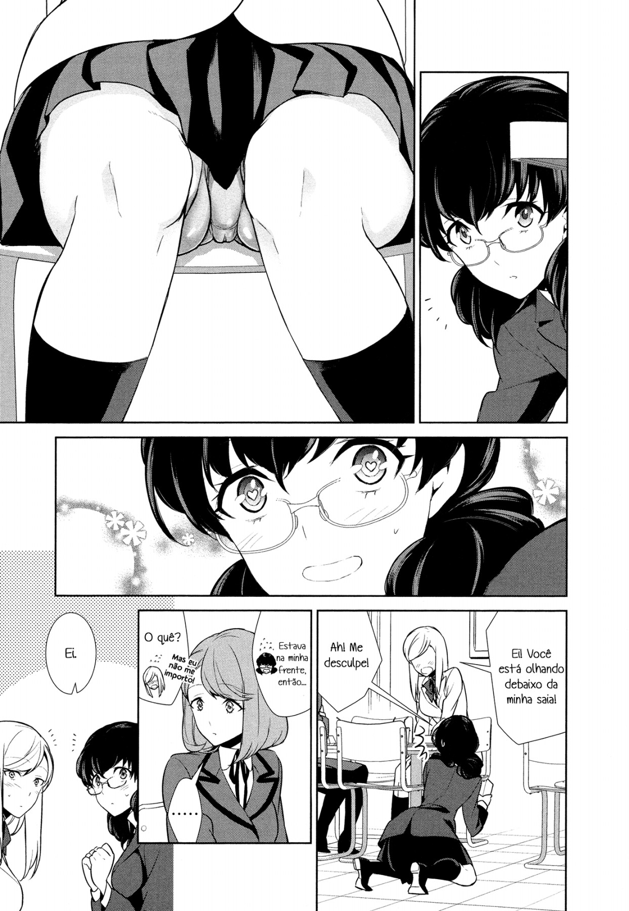 [Comaku] Watashi no Shumi tte Hen desu ka? |  Meu hobby é estranho? Ch. 5 (L -Ladies & Girls Love- 08) [Portuguese-BR] [HentaiZisse] image number 3