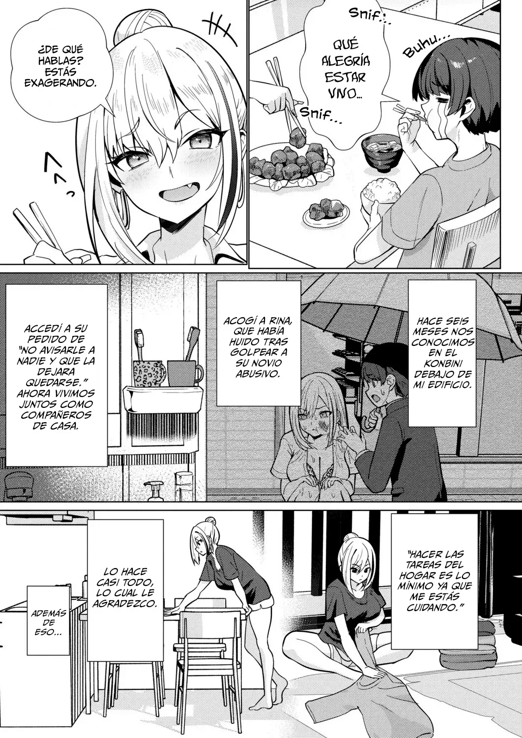 [Muunyan] Dekamuchi Dousei Ero Gal Life Zenpen (COMIC Shingeki 2026-01) [Spanish] [Digital] 画像番号 3