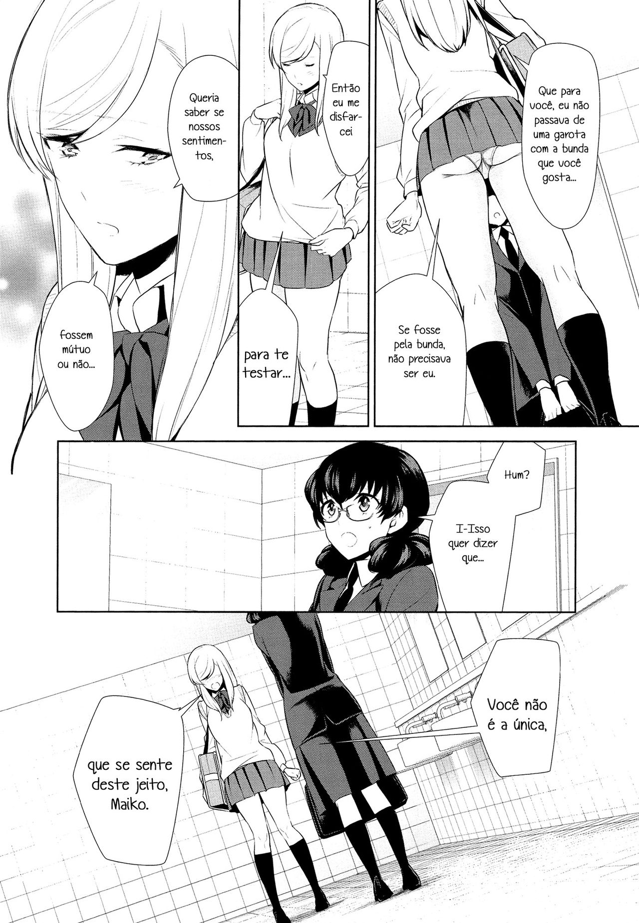 [Comaku] Watashi no Shumi tte Hen desu ka? |  Meu hobby é estranho? Ch. 6 (L -Ladies & Girls Love- 09) [Portuguese-BR] [HentaiZisse] image number 14