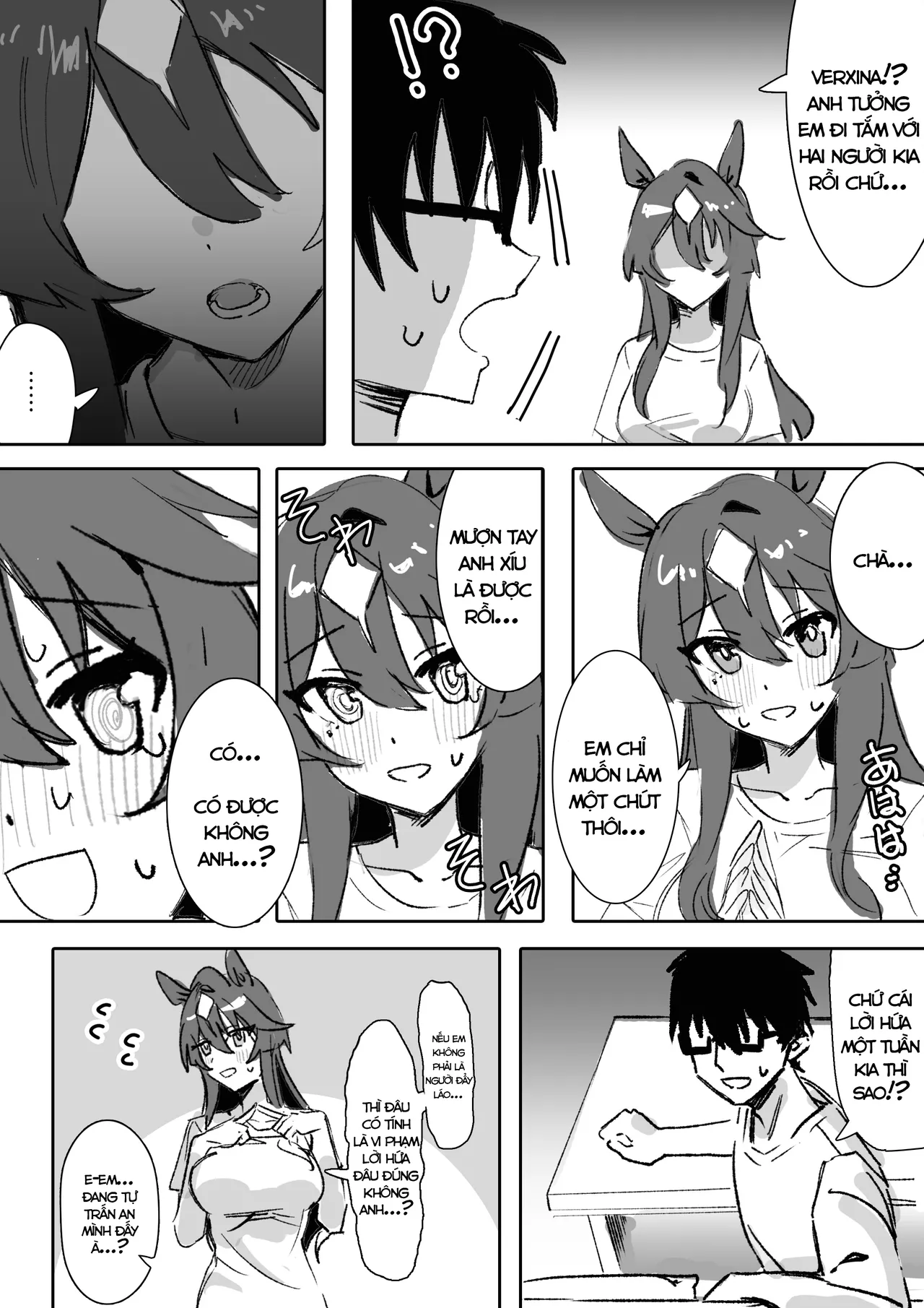 [Awei] Sắc Xanh Biển Cả [Part 1] (Uma Musume Pretty Derby) [Vietnamese] [Decensored] 图片编号 11