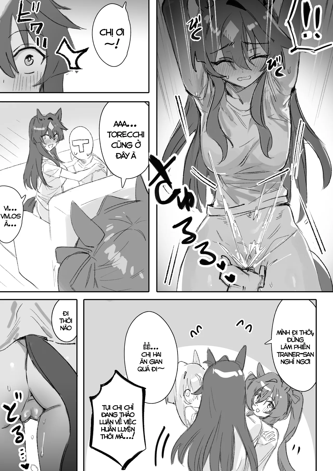 [Awei] Sắc Xanh Biển Cả [Part 1] (Uma Musume Pretty Derby) [Vietnamese] [Decensored] 图片编号 14