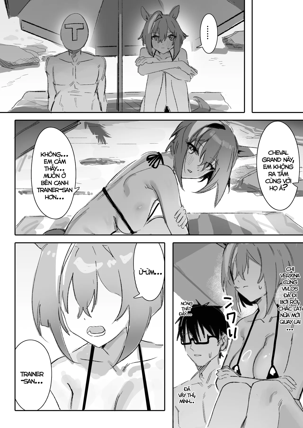 [Awei] Sắc Xanh Biển Cả [Part 1] (Uma Musume Pretty Derby) [Vietnamese] [Decensored] 图片编号 15