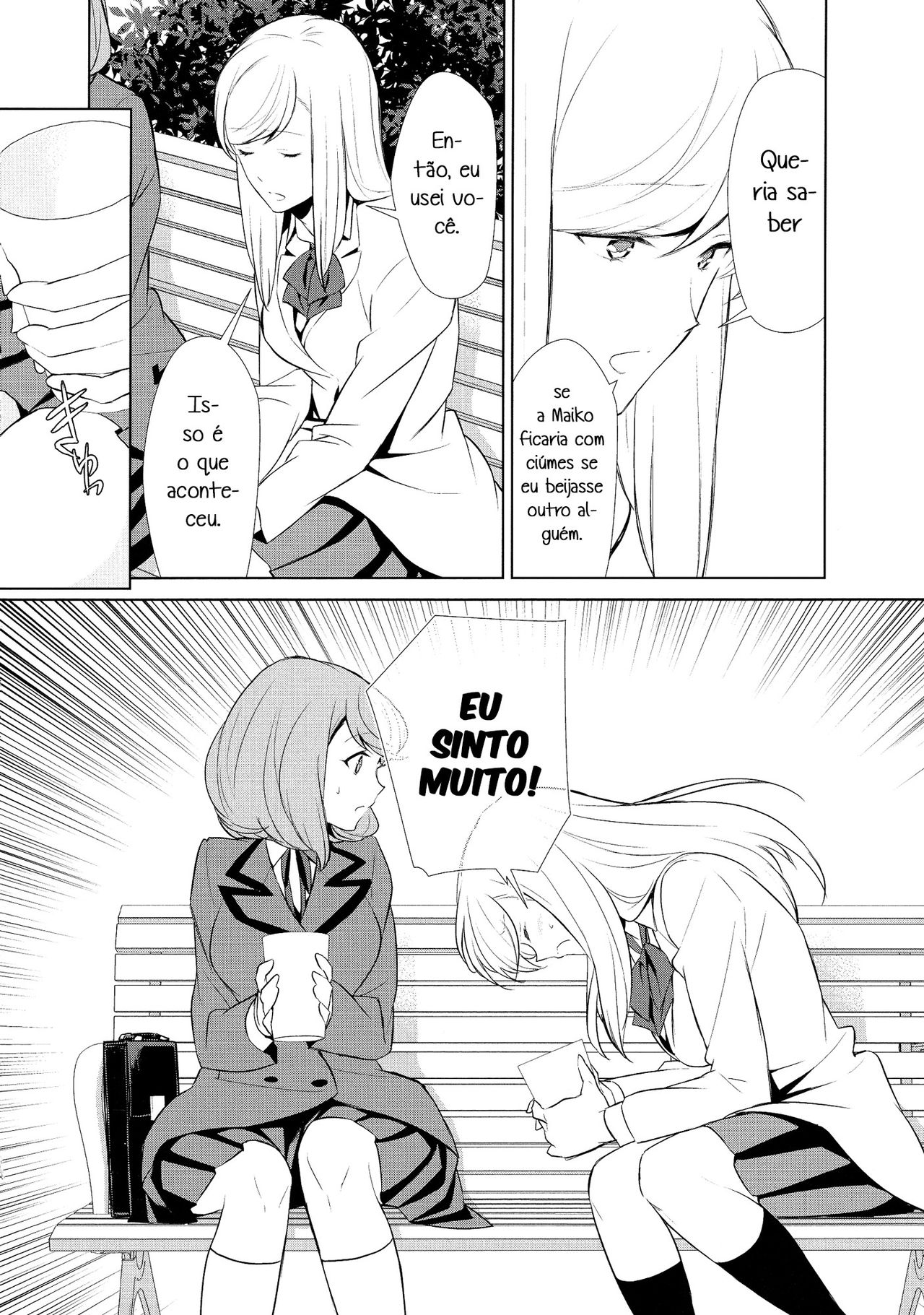 [Comaku] Watashi no Shumi tte Hen desu ka? |  Meu hobby é estranho? Ch. 7 (L -Ladies & Girls Love- 10) [Portuguese-BR] [HentaiZisse] image number 8