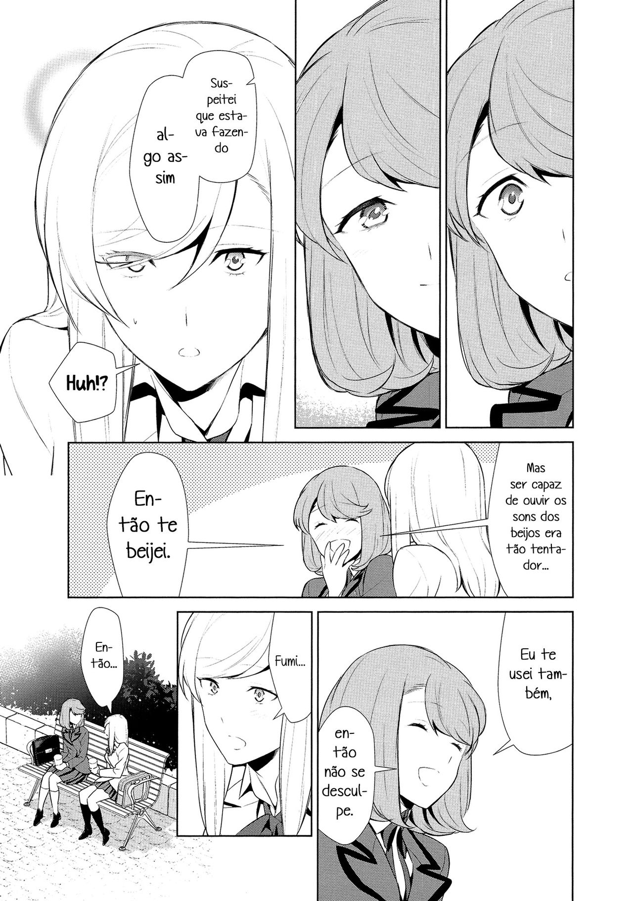 [Comaku] Watashi no Shumi tte Hen desu ka? |  Meu hobby é estranho? Ch. 7 (L -Ladies & Girls Love- 10) [Portuguese-BR] [HentaiZisse] image number 9