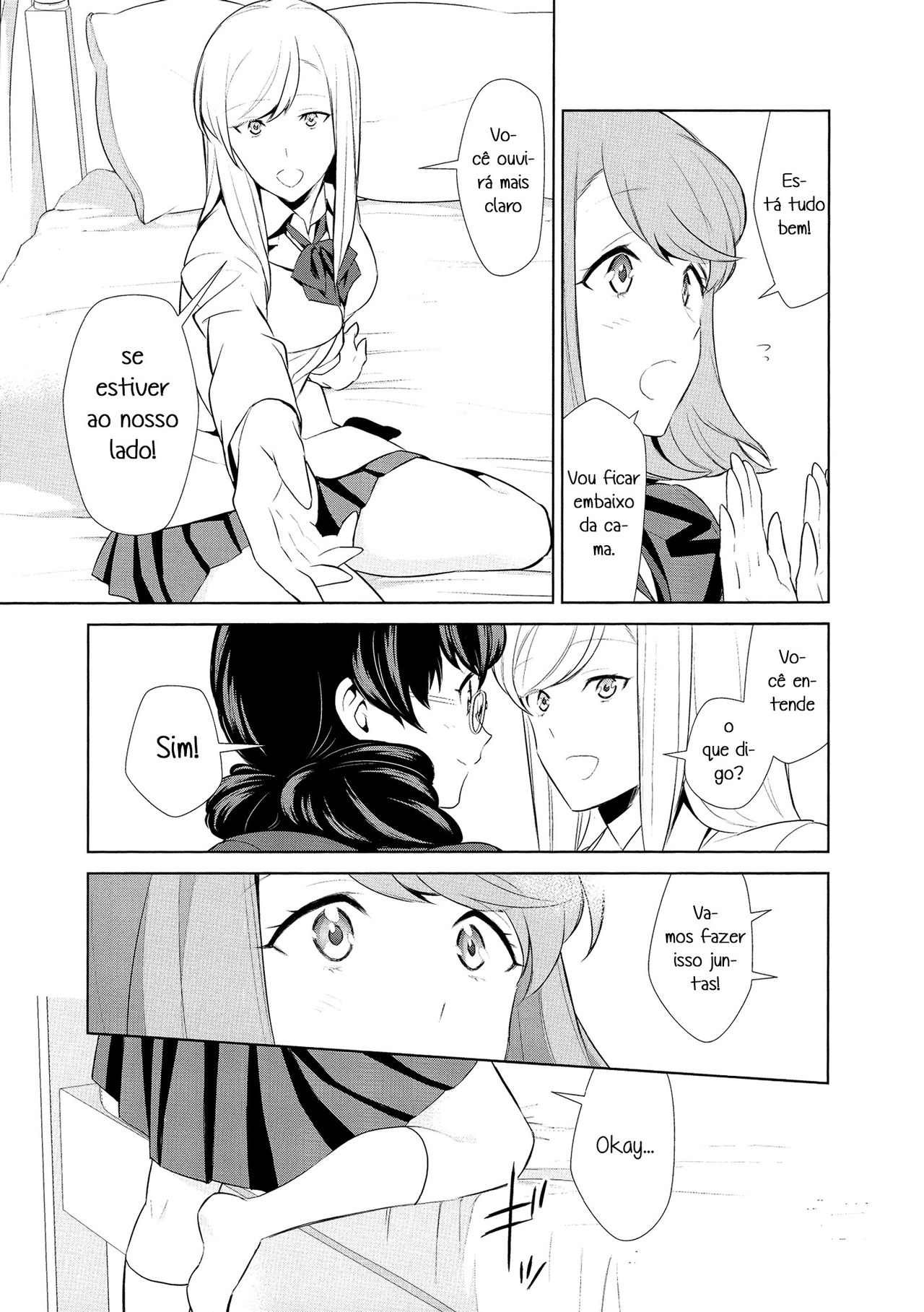 [Comaku] Watashi no Shumi tte Hen desu ka? |  Meu hobby é estranho? Ch. 7 (L -Ladies & Girls Love- 10) [Portuguese-BR] [HentaiZisse] image number 15