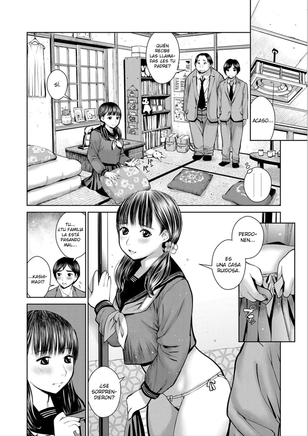 [inono] Kounai Baishun - In school prostitution Ch. 1 [Spanish] image number 8