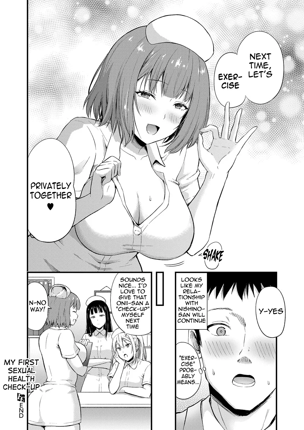 [Todoroki Kangoku] はじめての健康ちん断 | My first sexual health check-up (COMIC ExE 60) [English] [meganekun_tl] [Digital] 24eme image