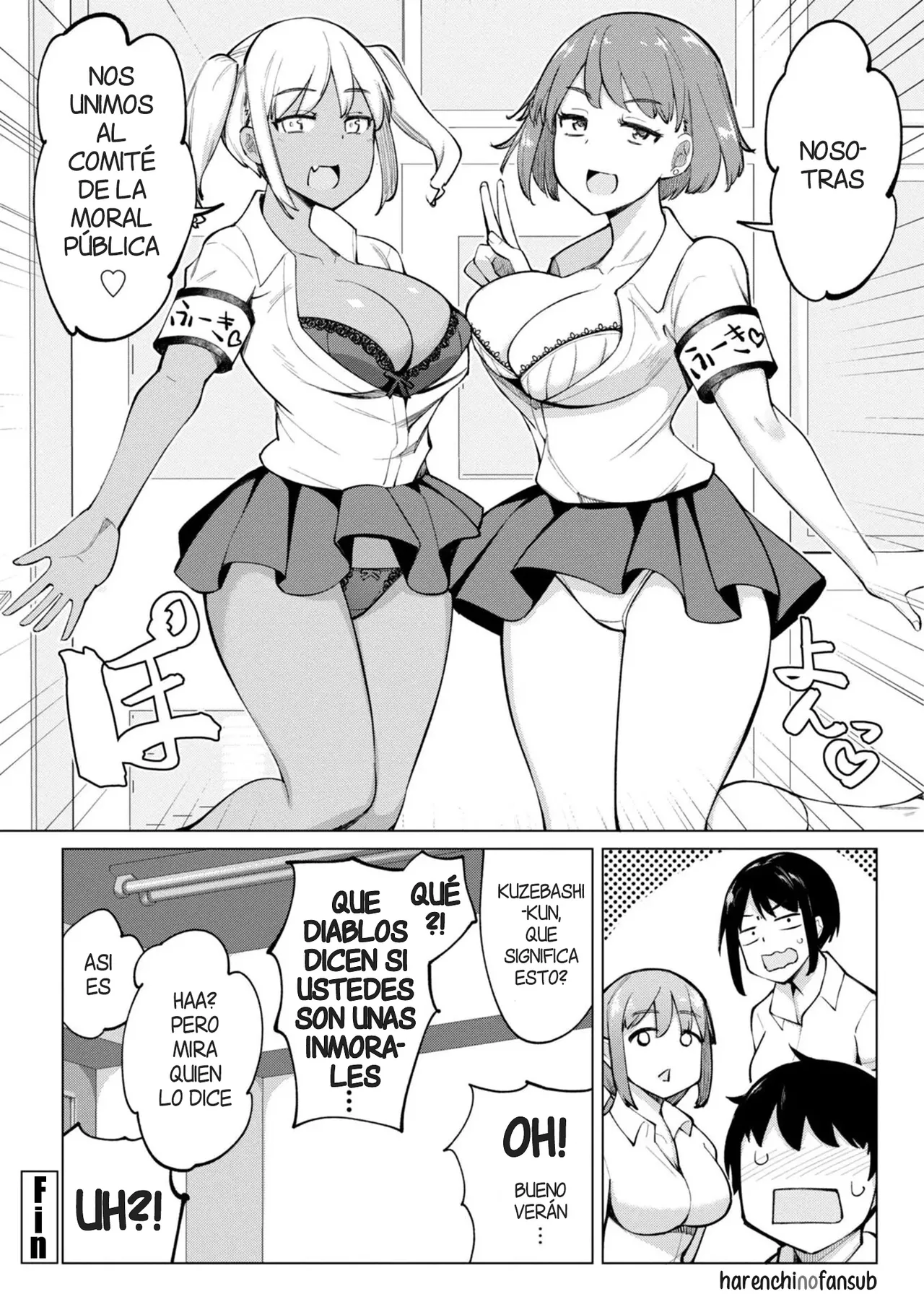 [Ippongui] Kouhai Amayakashi Harem in Fuuki Iinkai (Chap.8) | Un Kouhai mimado por un Haren en el Comite de la Moral Publica (Cap.8) [Spanish] [Digital][Harenchi no Fansub] 画像番号 24