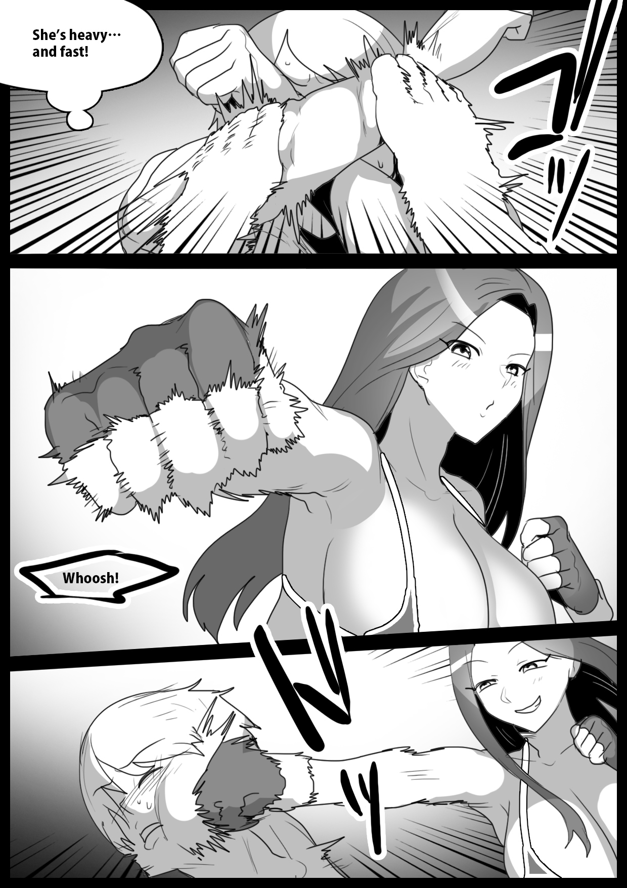 [The Nation of Head Scissors (Toppogi)] Girls Beat! vs Kurohachi Shiori & Saori numero di immagine  4