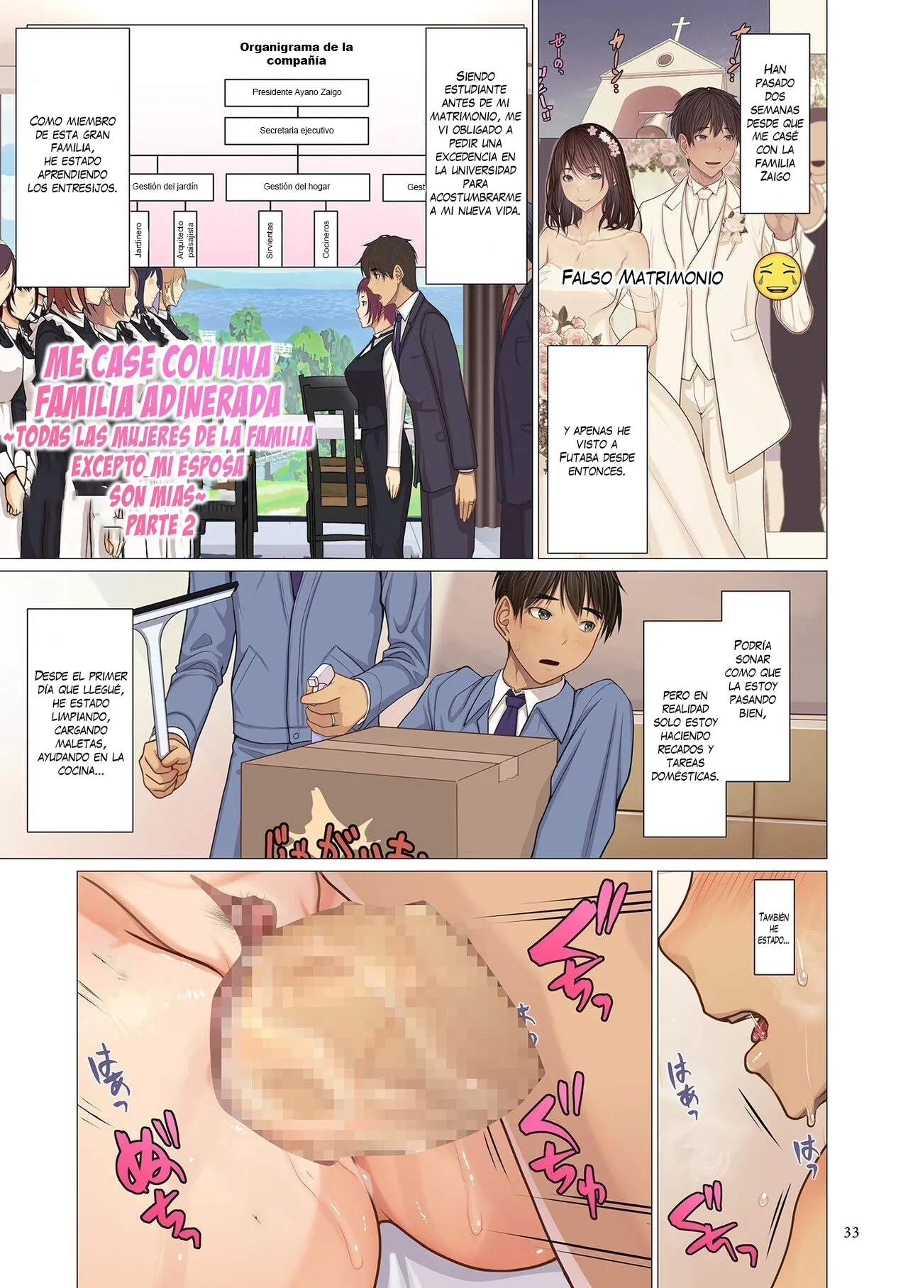 [Emori Uki] Fugou Ichizoku no Muko ~Tsuma Igai Zenin Ore no Onna~ 1-6 + Omake｜Me casé con una familia rica ~Todas las mujeres, excepto mi esposa, son mías~ 1-6 + Extra [Spanish] [K-le Traducciones] [Digital] Bildnummer 30