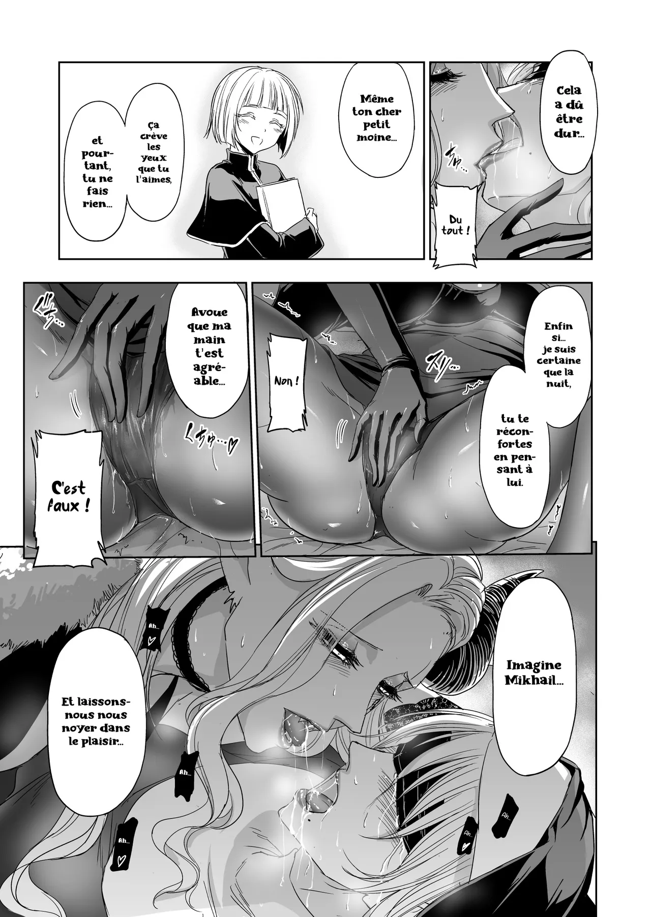 [Palace Inubousaki (Sister Maria Rosetta)] Shitsurakuen ~Haitoku ni Ochiru Seijo~ | Le Paradis Perdu ~ La Sainte qui sombre dans le Péché ~ [French] [Lopxi] [Digital] Bildnummer 22