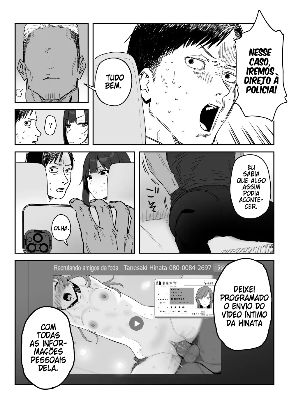 [Shinjiroya (Shinjiro)] Tanesaki Kaori (39) Makes Her Doujin AV Debut in Place of Her Daughter [Portuguese]  {vegitoons.black} image number 11