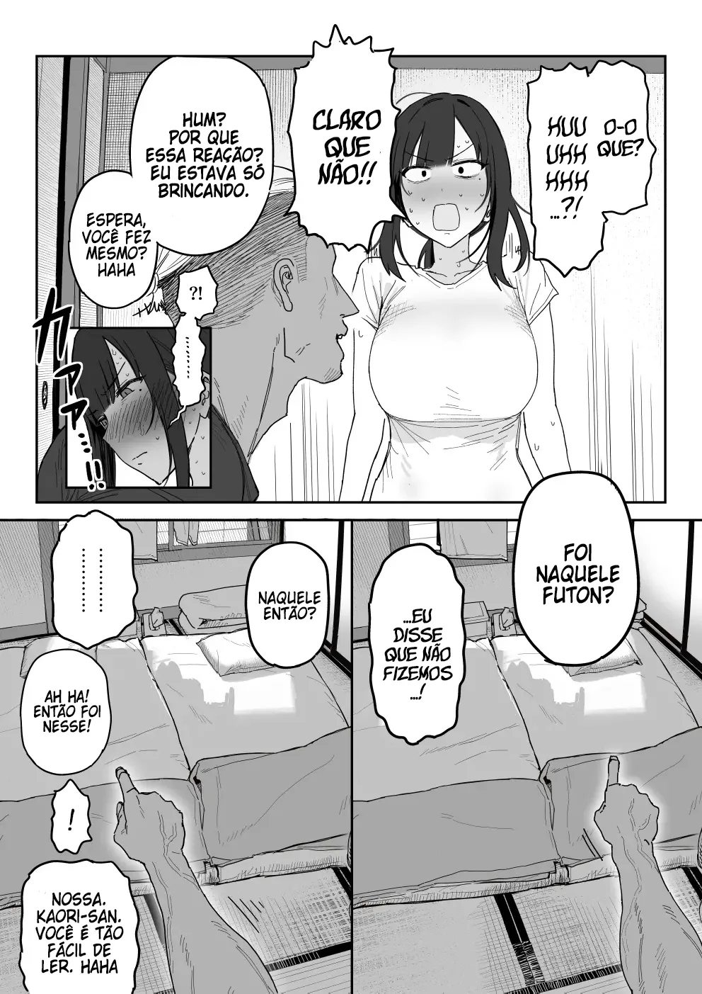 [Shinjiroya (Shinjiro)] Tanesaki Kaori (39) Makes Her Doujin AV Debut in Place of Her Daughter [Portuguese]  {vegitoons.black} image number 20