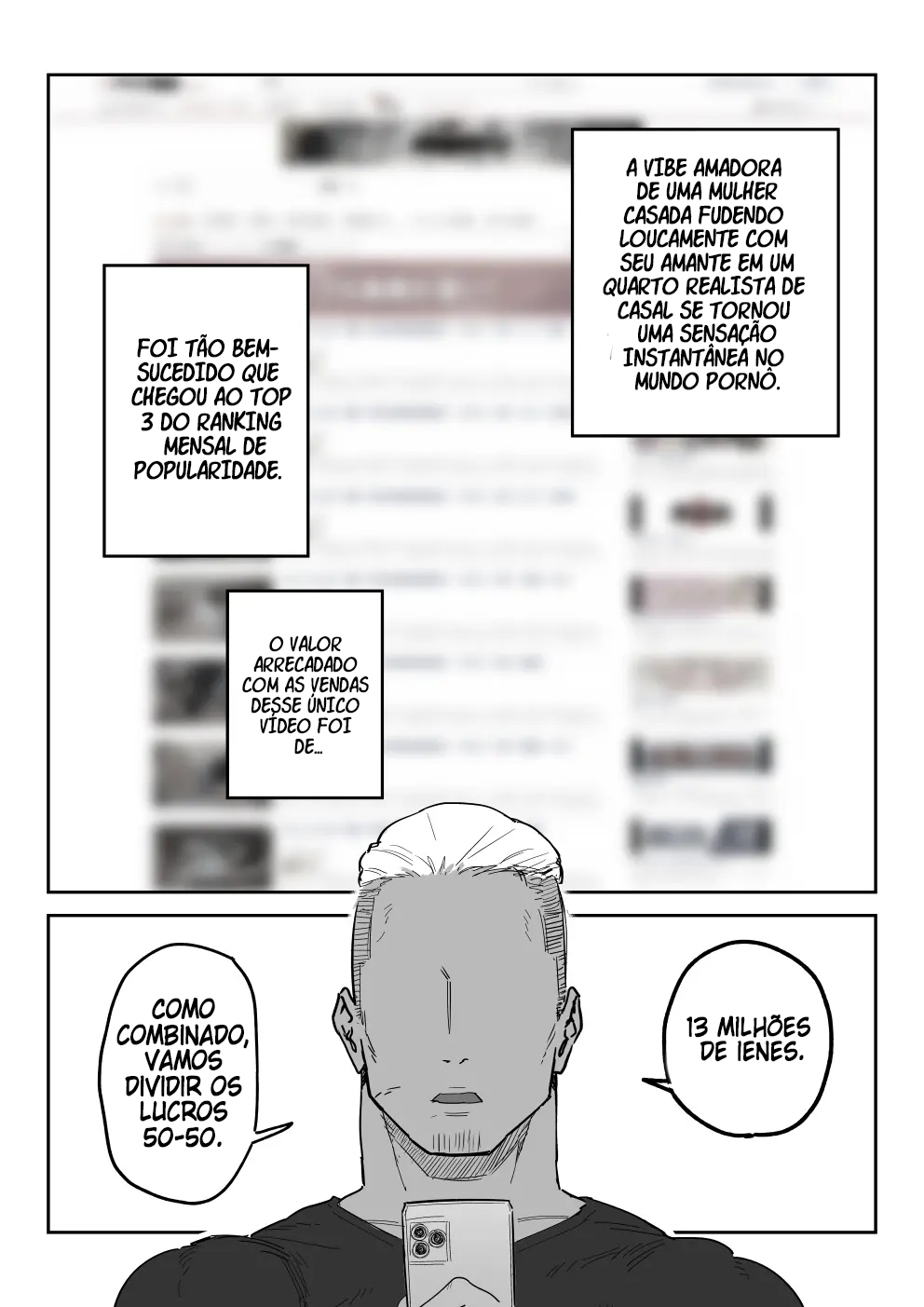 [Shinjiroya (Shinjiro)] Tanesaki Kaori (39) Makes Her Doujin AV Debut in Place of Her Daughter [Portuguese]  {vegitoons.black} image number 76