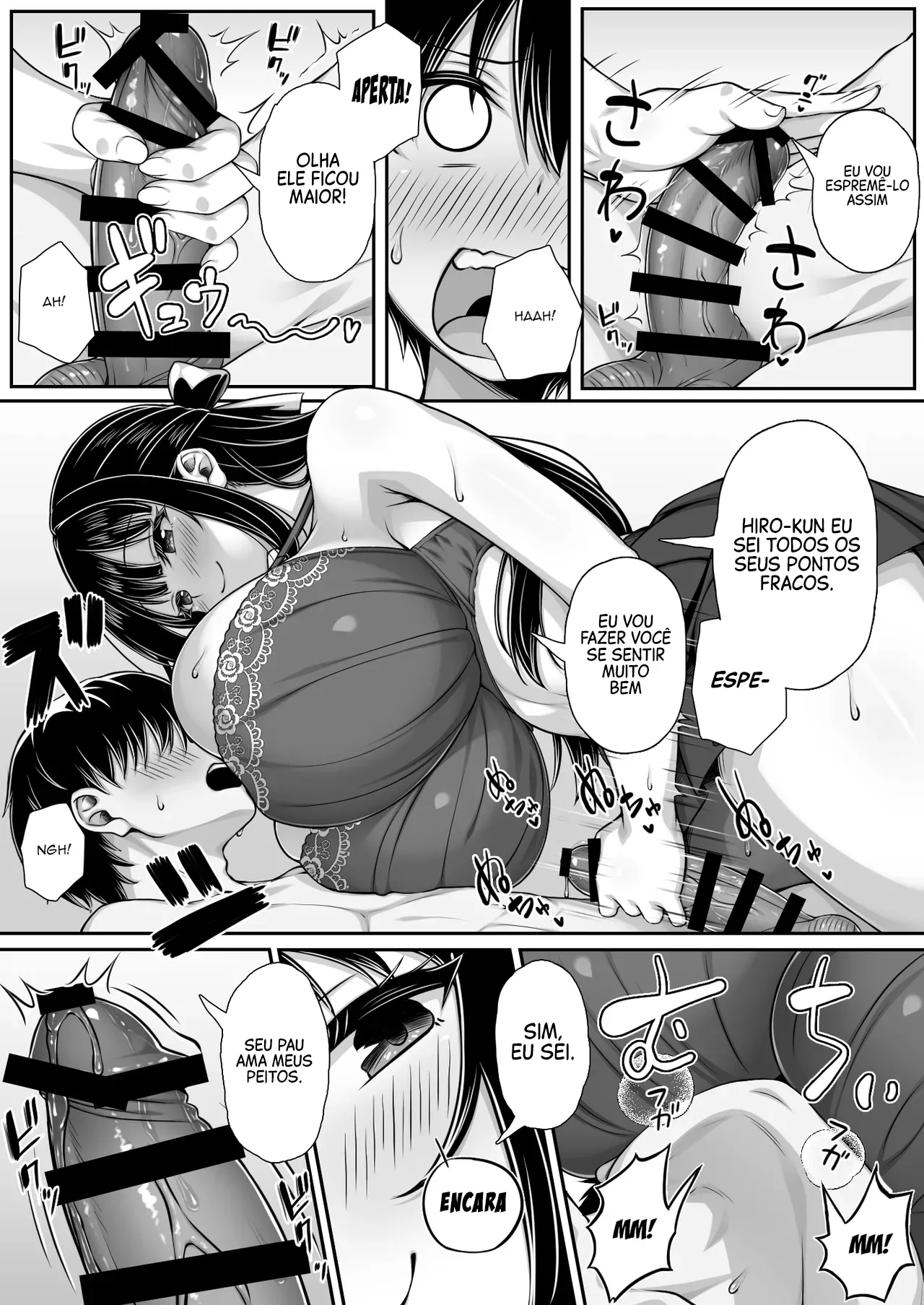 [Mimizu Thousand (Kuroneko Lamp)] My Adoring Girlfriend Is Spoiling Me Down To My Dick And It's Ruining Me [Portuguese] {vegitoons.black} Bildnummer 5