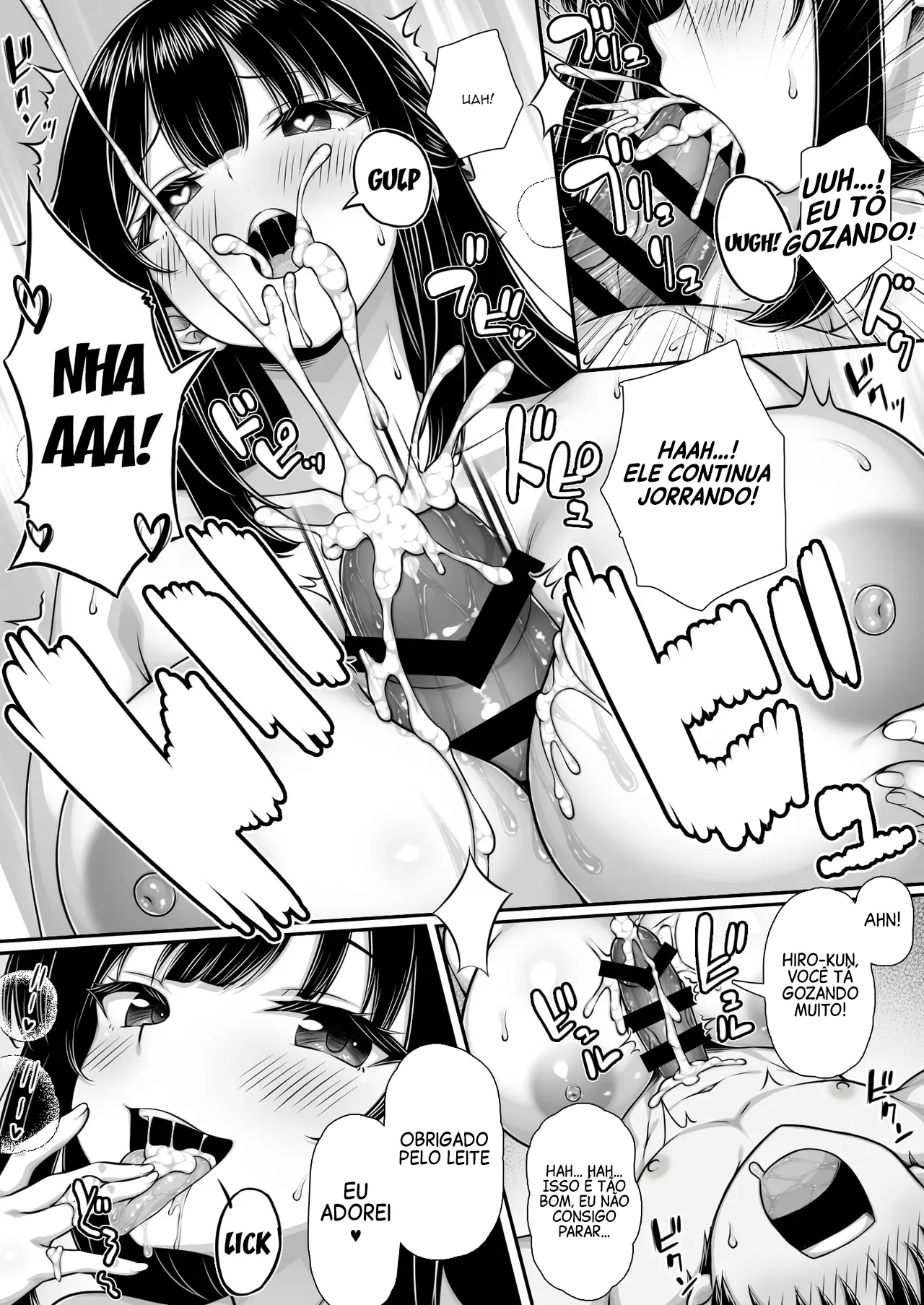 [Mimizu Thousand (Kuroneko Lamp)] My Adoring Girlfriend Is Spoiling Me Down To My Dick And It's Ruining Me [Portuguese] {vegitoons.black} Bildnummer 8