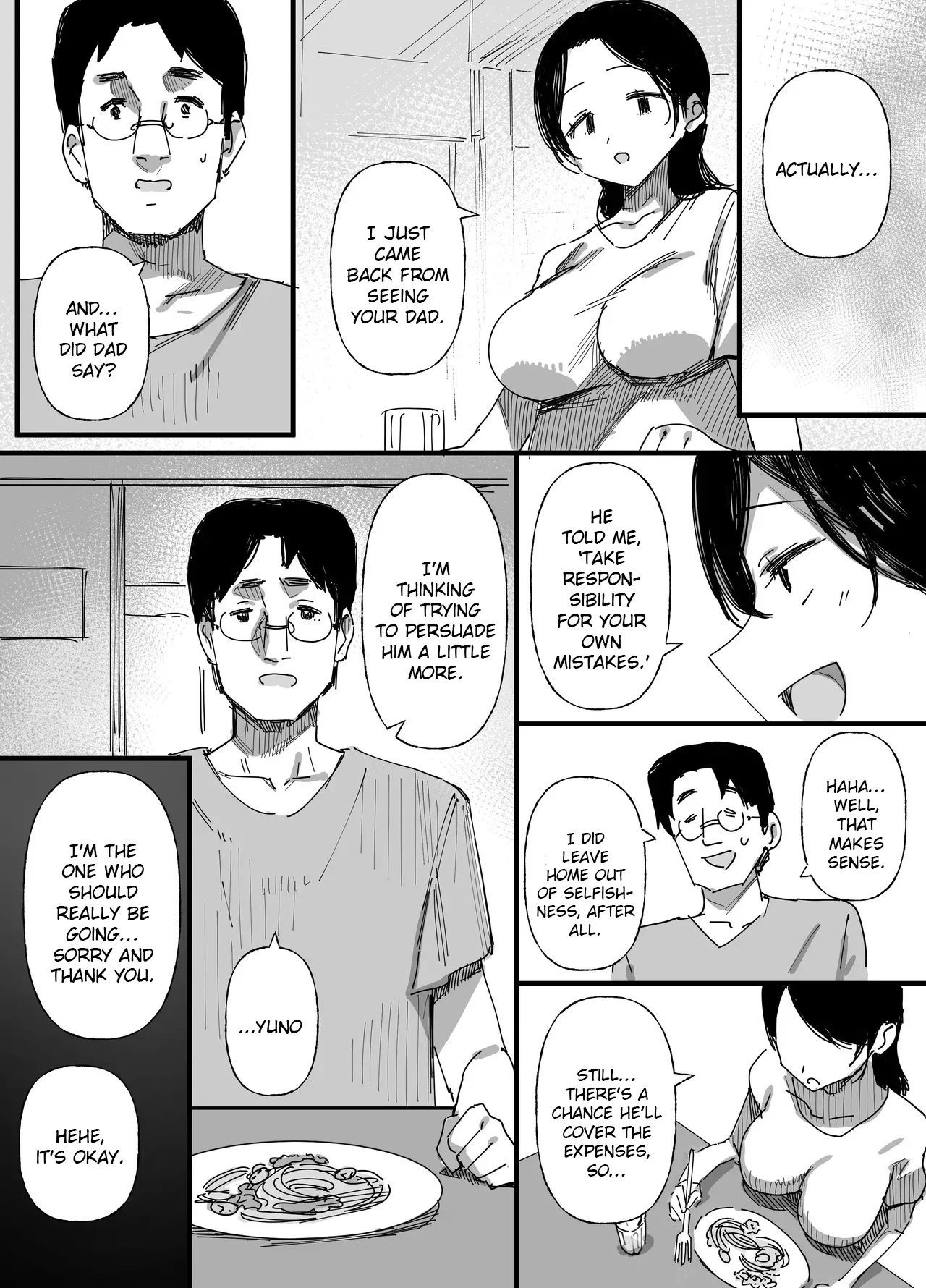 [Dynamic Mom (Onodera)] My Husband’s Debt: A Wife Sells Herself to Her Father-in-Law as Creampie Repayment [English] 画像番号 18