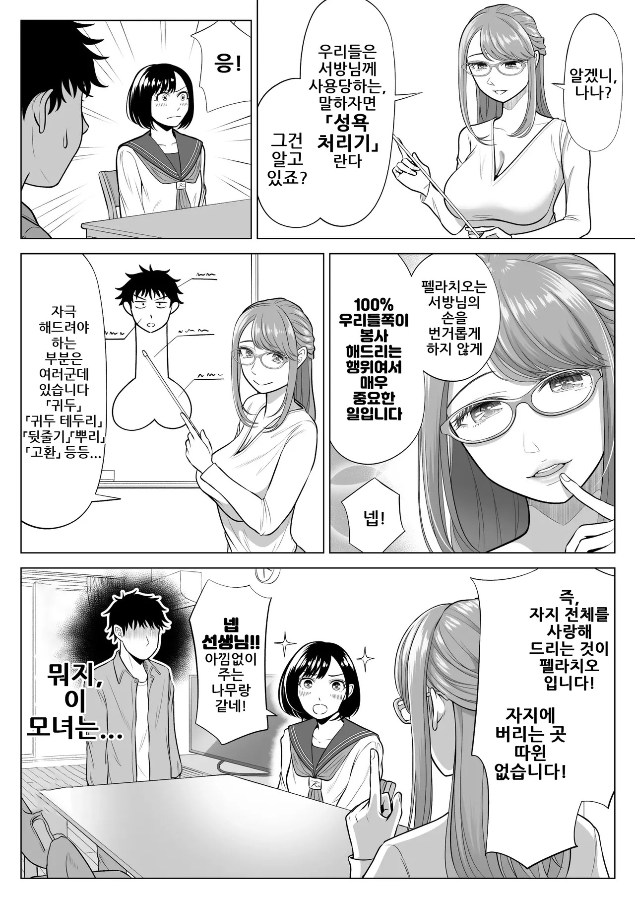 [Date Roku] Tsuma to Tsurego ga Onaji Hito (Ore) o Suki ni Naru no wa Idenshi-teki ni Touzen!?｜아내와 의붓자식이 같은 사람(나)을 좋아하게 되는 것은 유전자적으로 당연!? [Korean] imagen número 54