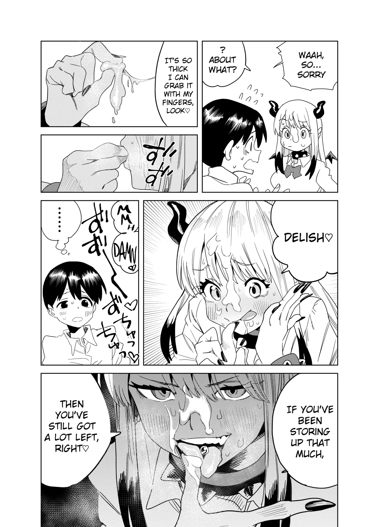 [Gya-tei] Tenkou Shitekita Gal Succubus no Gochisou wa Boku Hitori!? [English] imagen número 16