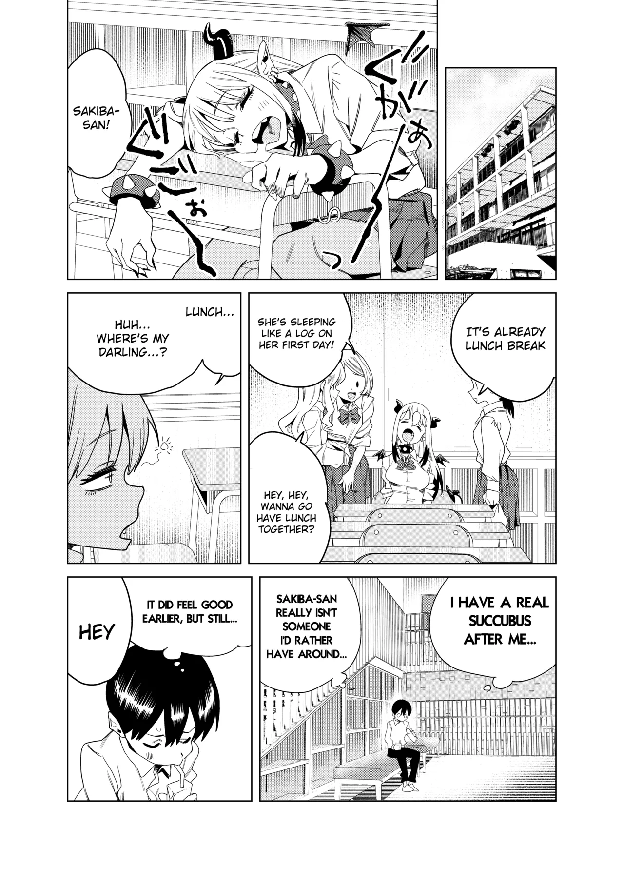 [Gya-tei] Tenkou Shitekita Gal Succubus no Gochisou wa Boku Hitori!? [English] imagen número 24