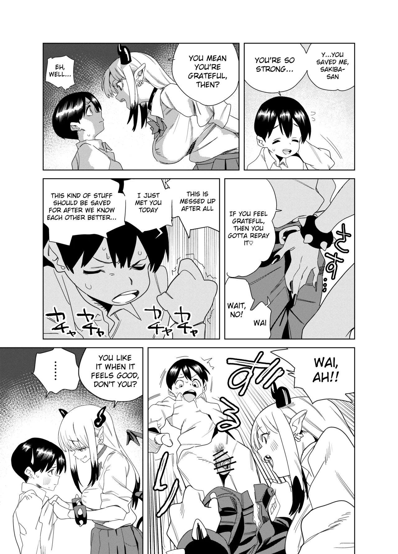 [Gya-tei] Tenkou Shitekita Gal Succubus no Gochisou wa Boku Hitori!? [English] imagen número 28