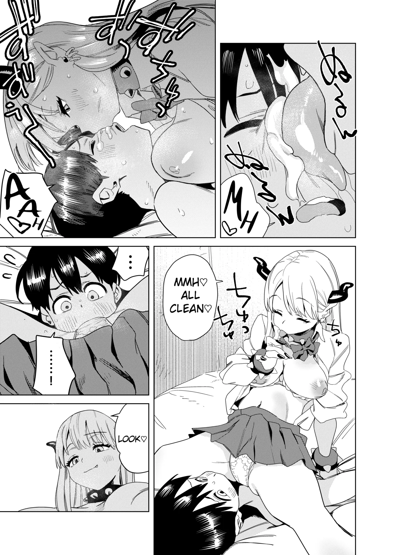 [Gya-tei] Tenkou Shitekita Gal Succubus no Gochisou wa Boku Hitori!? [English] imagen número 36