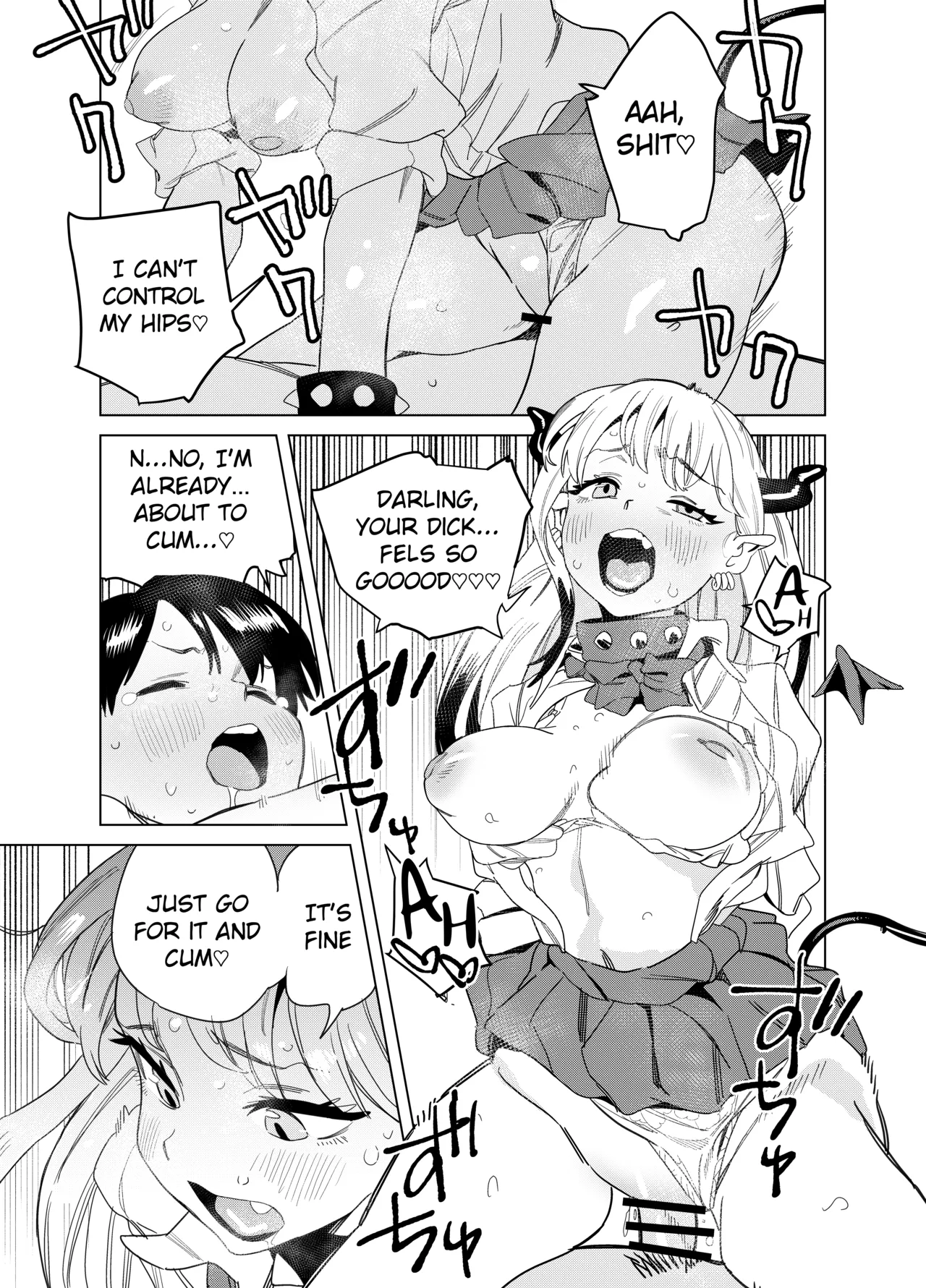 [Gya-tei] Tenkou Shitekita Gal Succubus no Gochisou wa Boku Hitori!? [English] imagen número 42