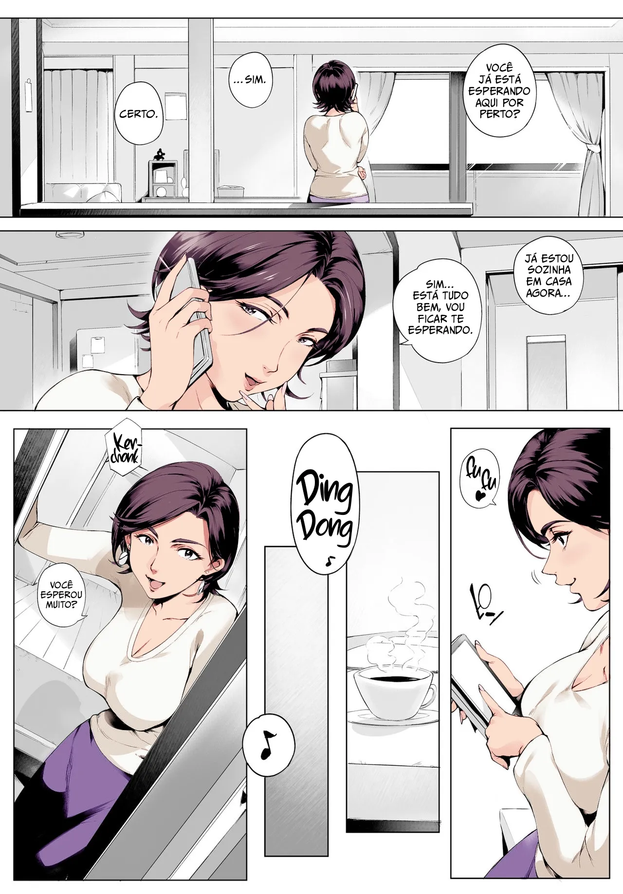 [Vadass (Orutoro)] Futei Koubi Zuma Honoka ~Hakkaku Hen~ (Colorful) | Cheating Wife Honoka ~Caught Red-Handed Edition~ (Colorful) [pt-BR] {Bakai.org} 画像番号 5