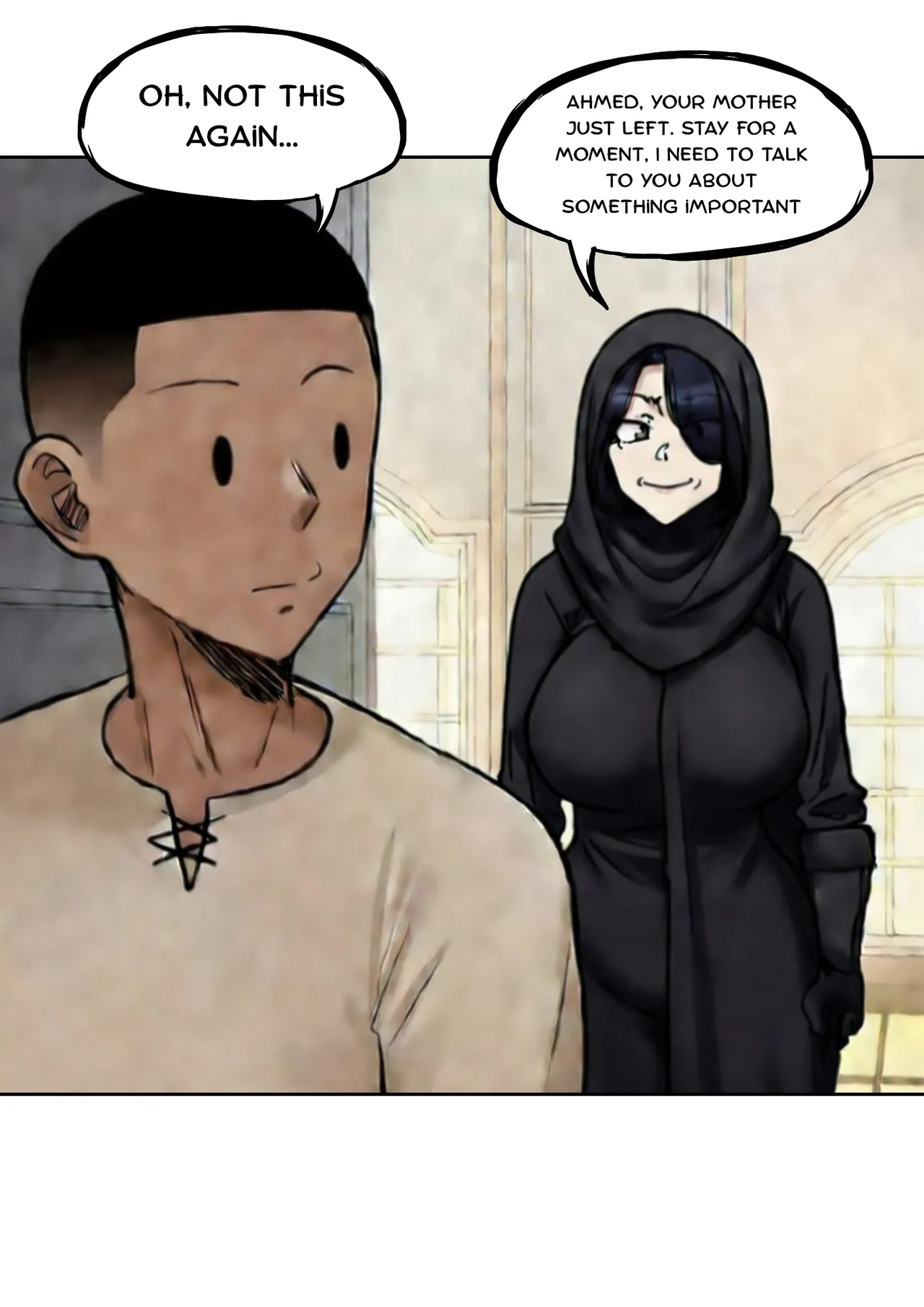 [ArabHento] BBC Chapter 2 : Affair with my hijab Friend Mom 이미지 번호 1