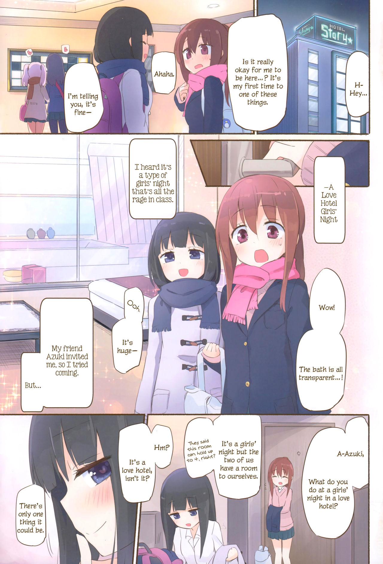 (C93) [Homuraya★Pleiades (Homura Subaru)] Watashi ga Soap Shite Ageru -Full Color Yuri Soap Hon- | I'll Soap You Up -Full Color Yuri Soap Book- [English] 이미지 번호 2