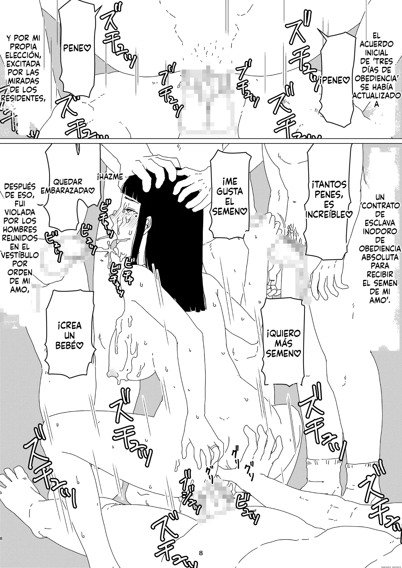 [Jigoku no Nyanko] Chieri-san wa Makerarenai! 2 - Otto Kounin Mansion Kyouyuu Netorase Benki Tsuma Kouhen- [Spanish] изображение № 12