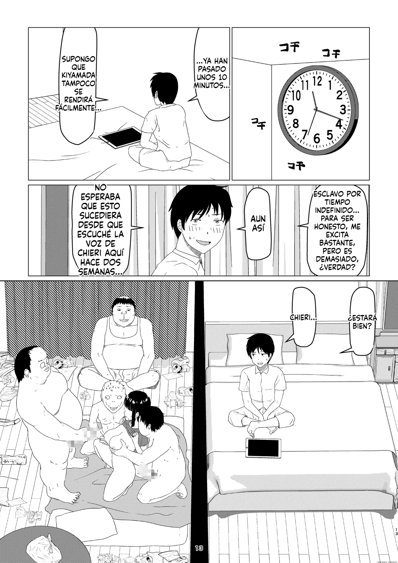 [Jigoku no Nyanko] Chieri-san wa Makerarenai! 2 - Otto Kounin Mansion Kyouyuu Netorase Benki Tsuma Kouhen- [Spanish] изображение № 17